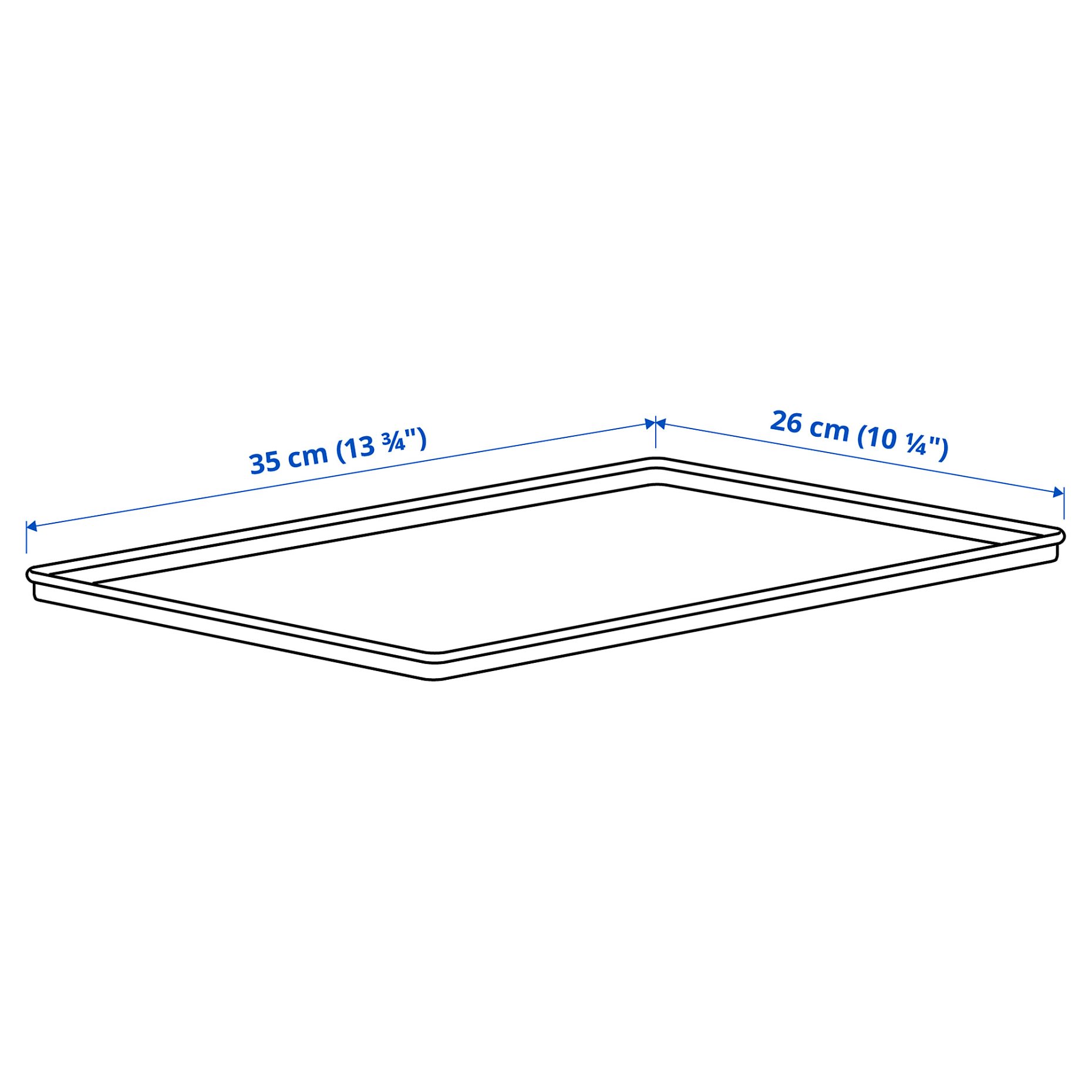 KUGGIS, καπάκι, 26x35 cm, 505.685.37