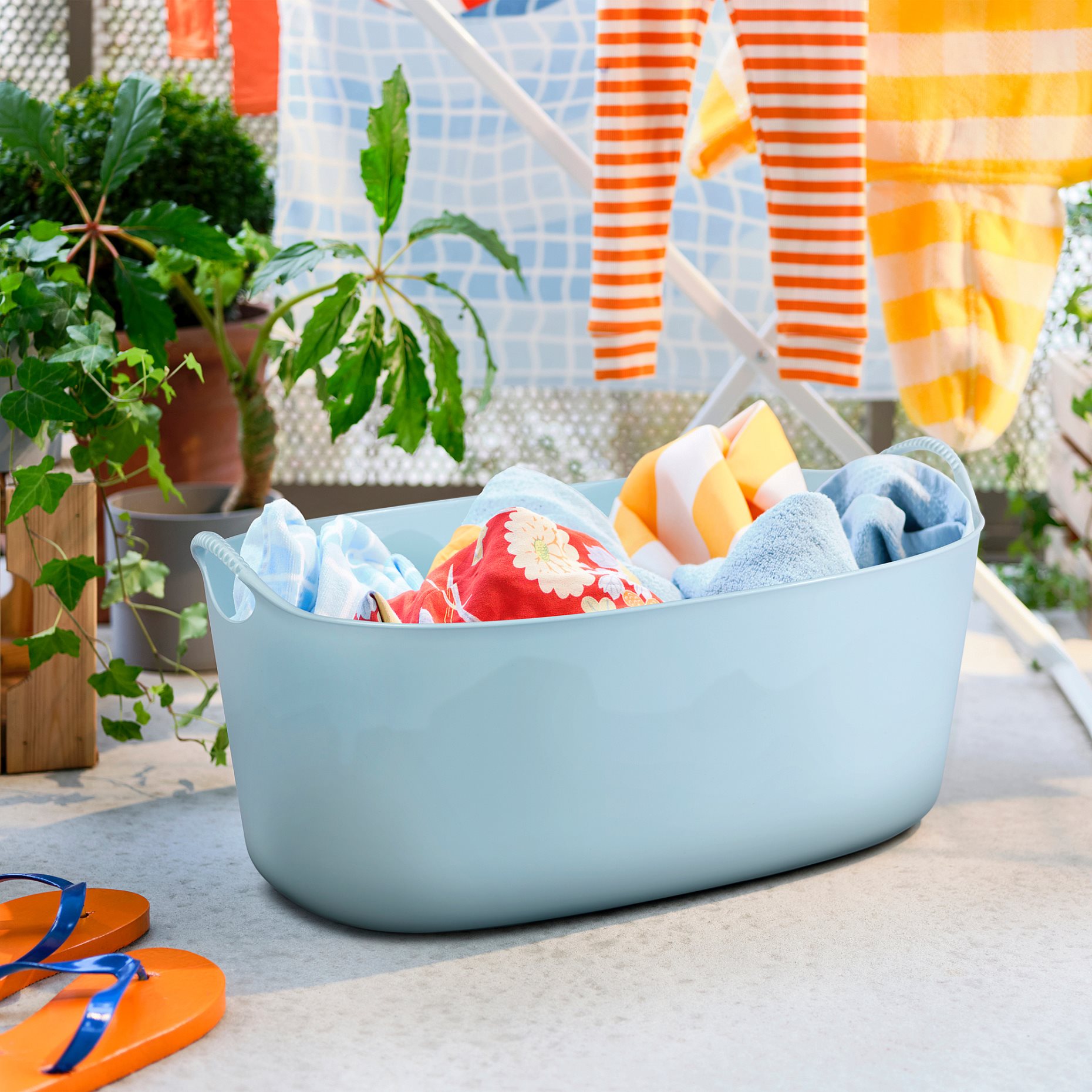 TORKIS, flexi laundry basket in/outdoor, 35 l, 505.836.94