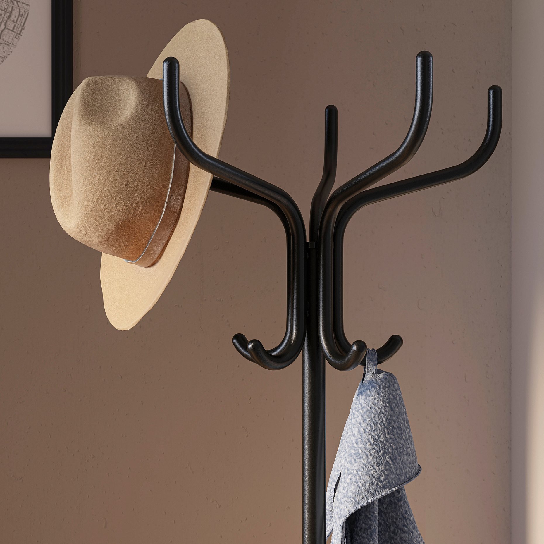 NIPÅSEN, hat and coat stand, 181 cm, 505.861.50