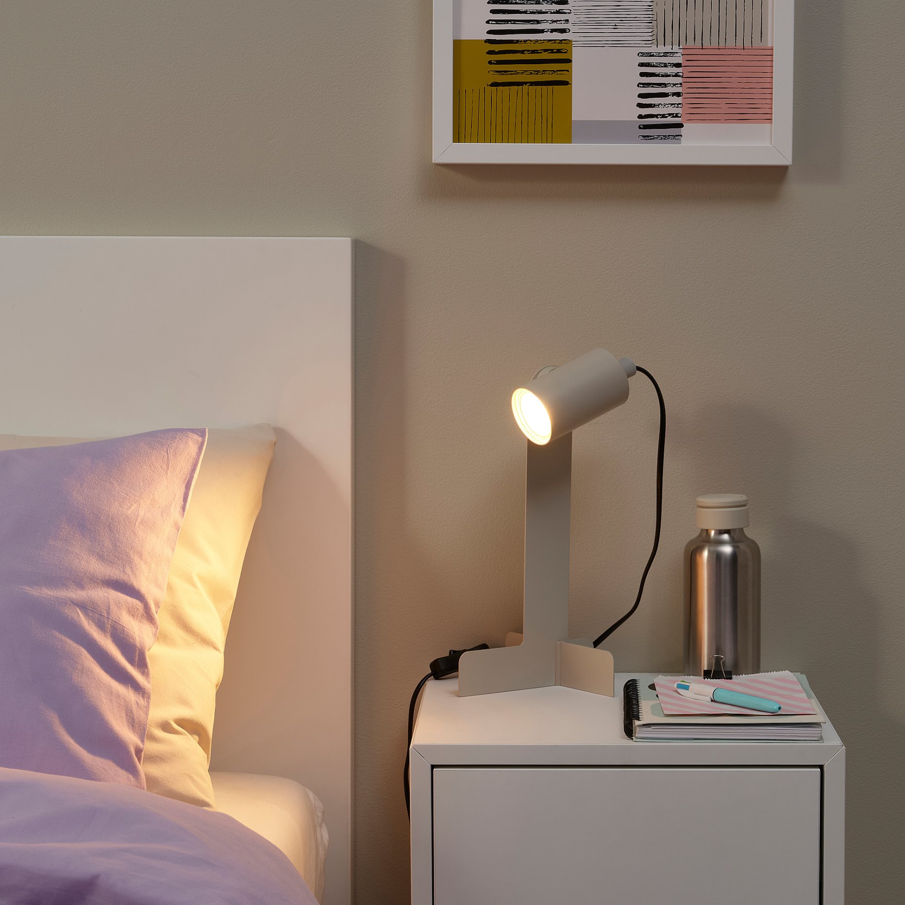SOLHETTA, λαμπτήρας LED GU10 345 lumen, 3 τεμ. 4000 K, 505.915.28