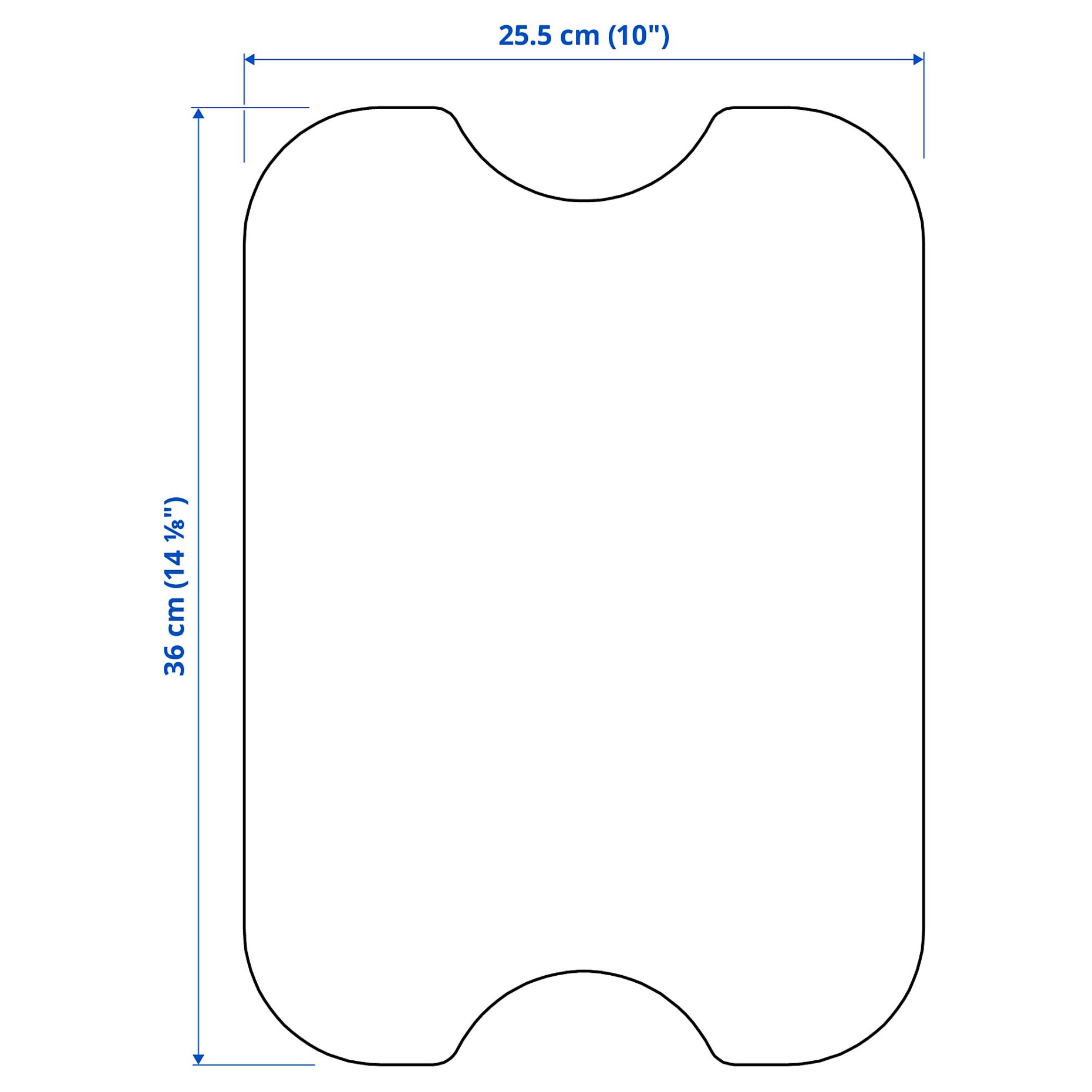 NORRÅVA, lid, 36x26 cm, 505.917.74