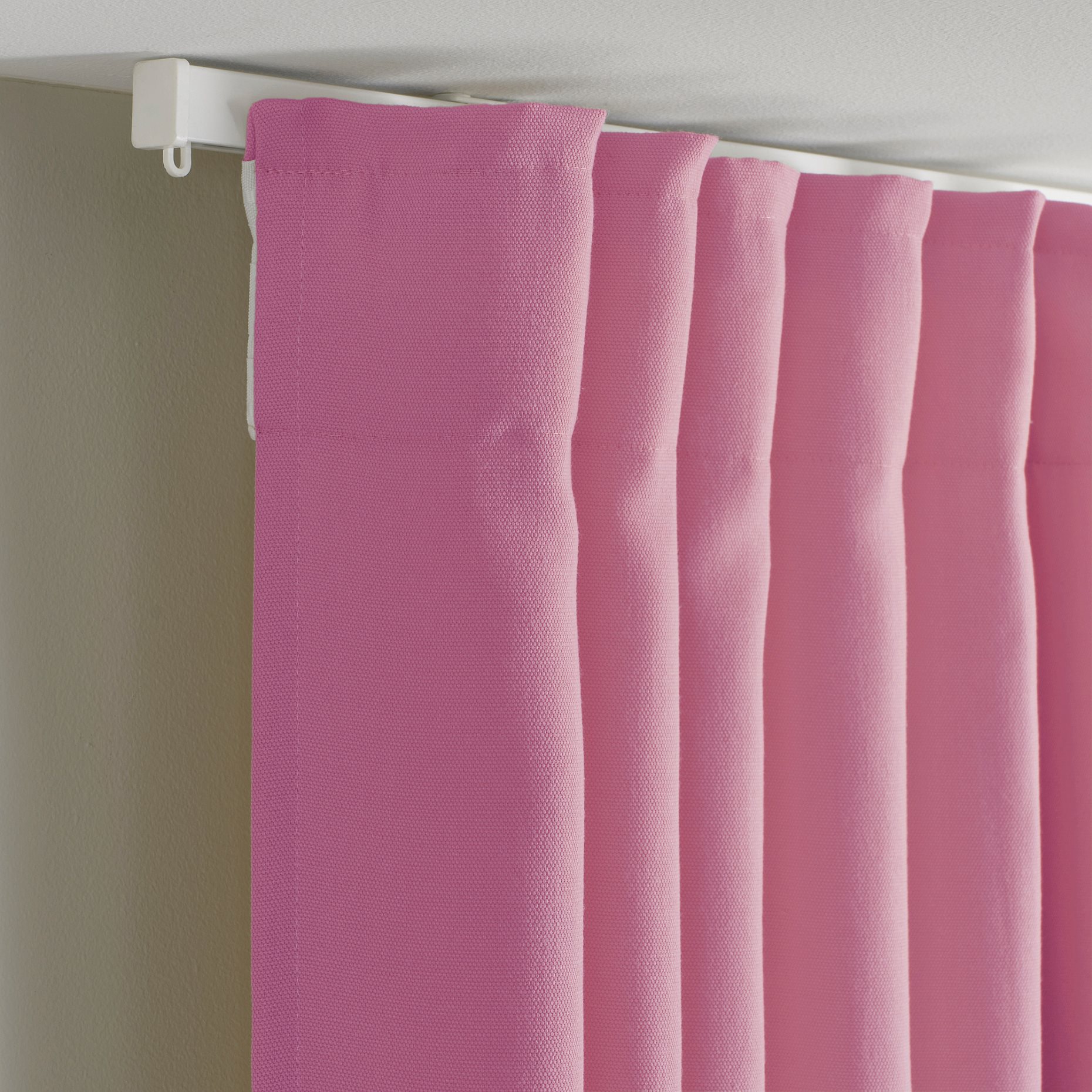 GINSTMOTT, curtains with heading tape/1 pair, 145x300 cm, 505.971.82