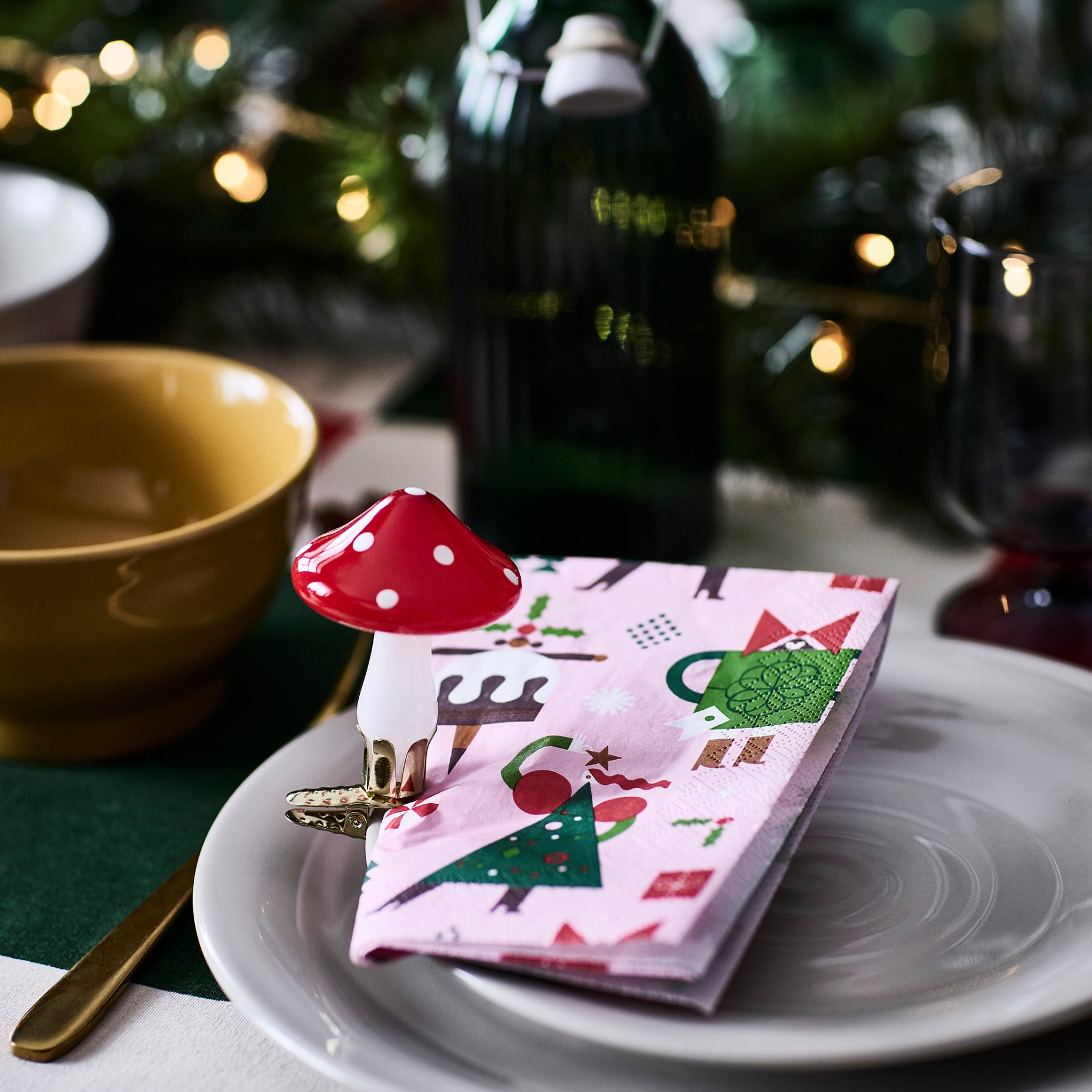 VINTERFINT, χαρτοπετσέτα 33x33 cm, 30 τεμ. 160g, 506.037.91