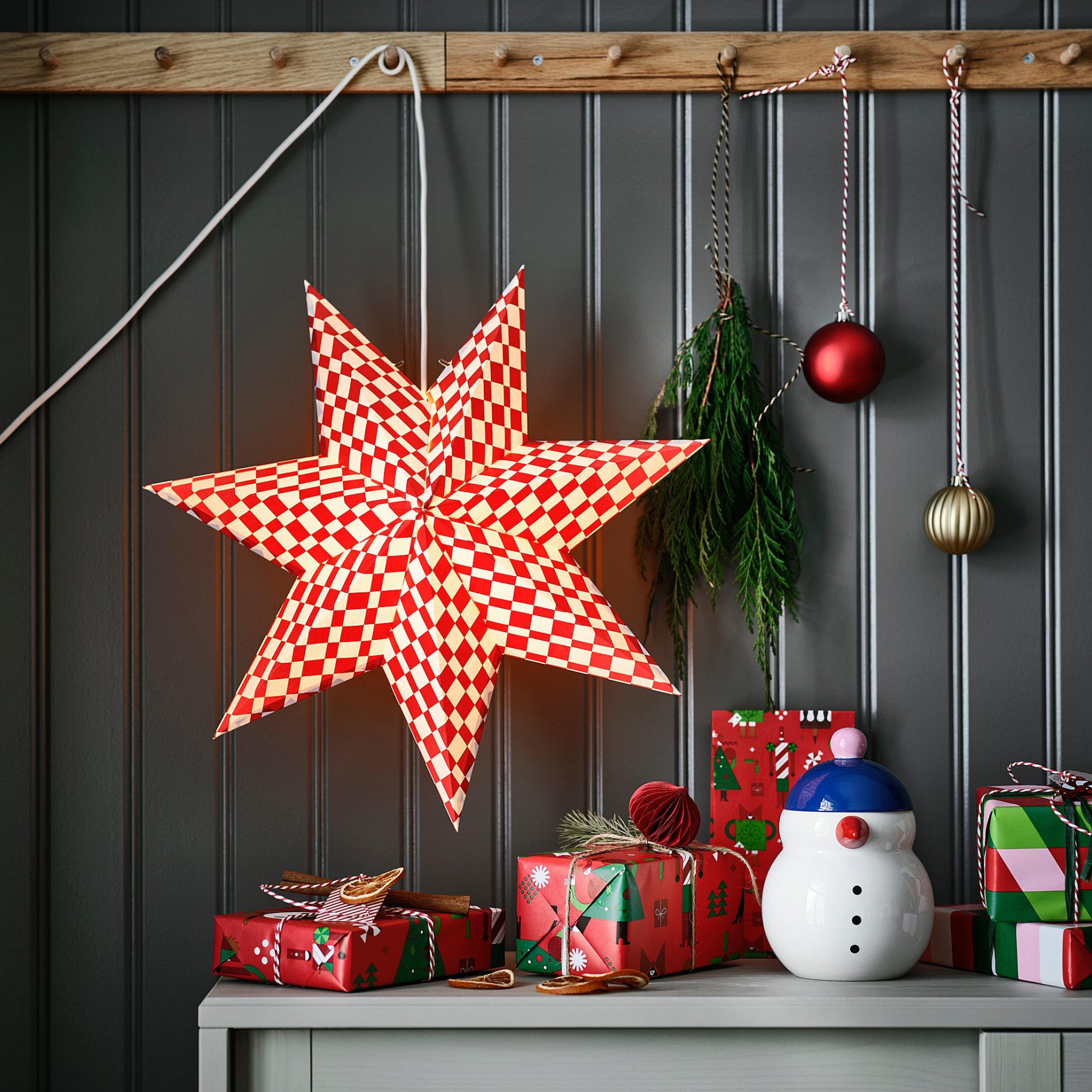 STRÅLA, καπέλο φωτιστικού, 48 cm, 506.065.63