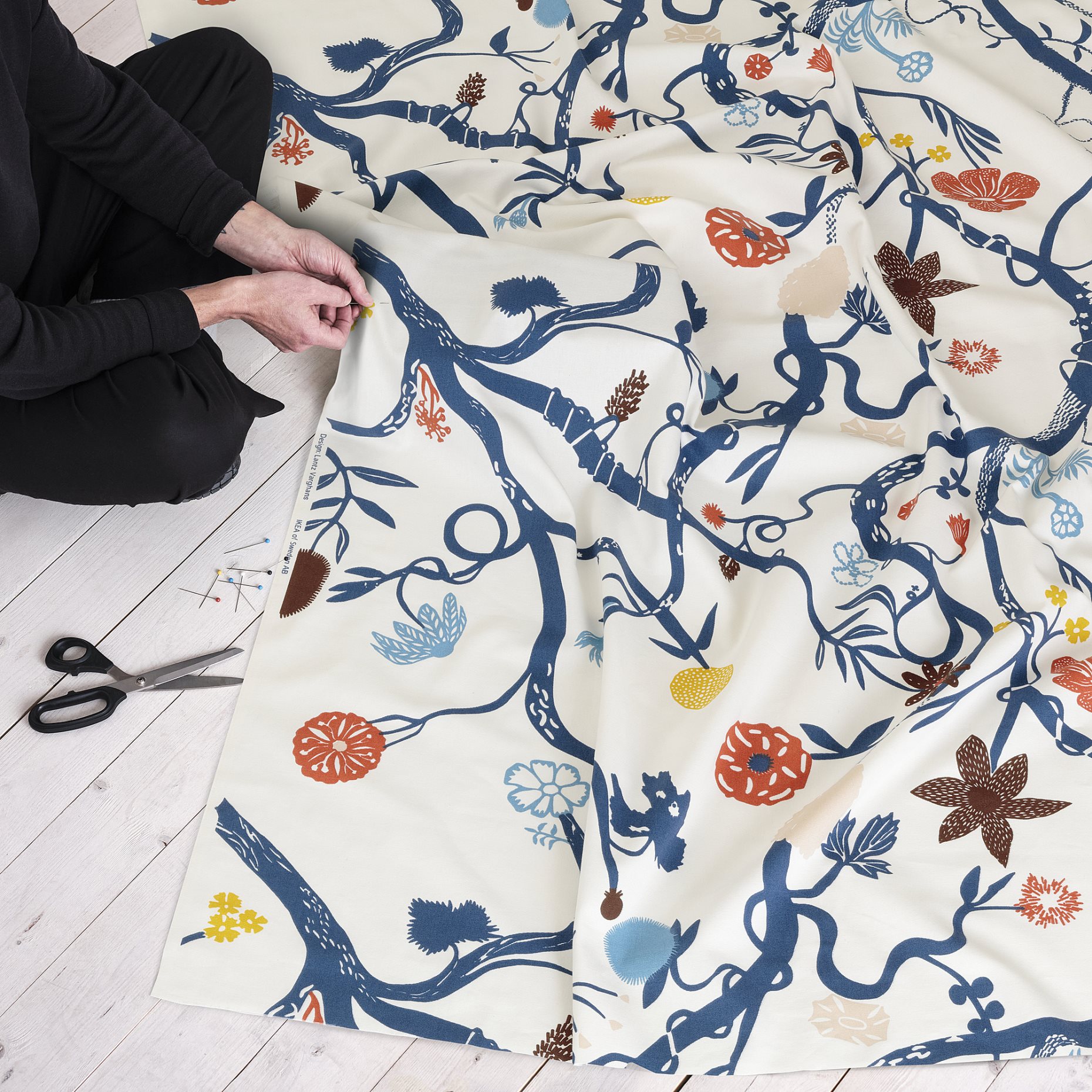 REVFINGERÖRT, κομμένο ύφασμα, 150x300 cm, 506.081.47