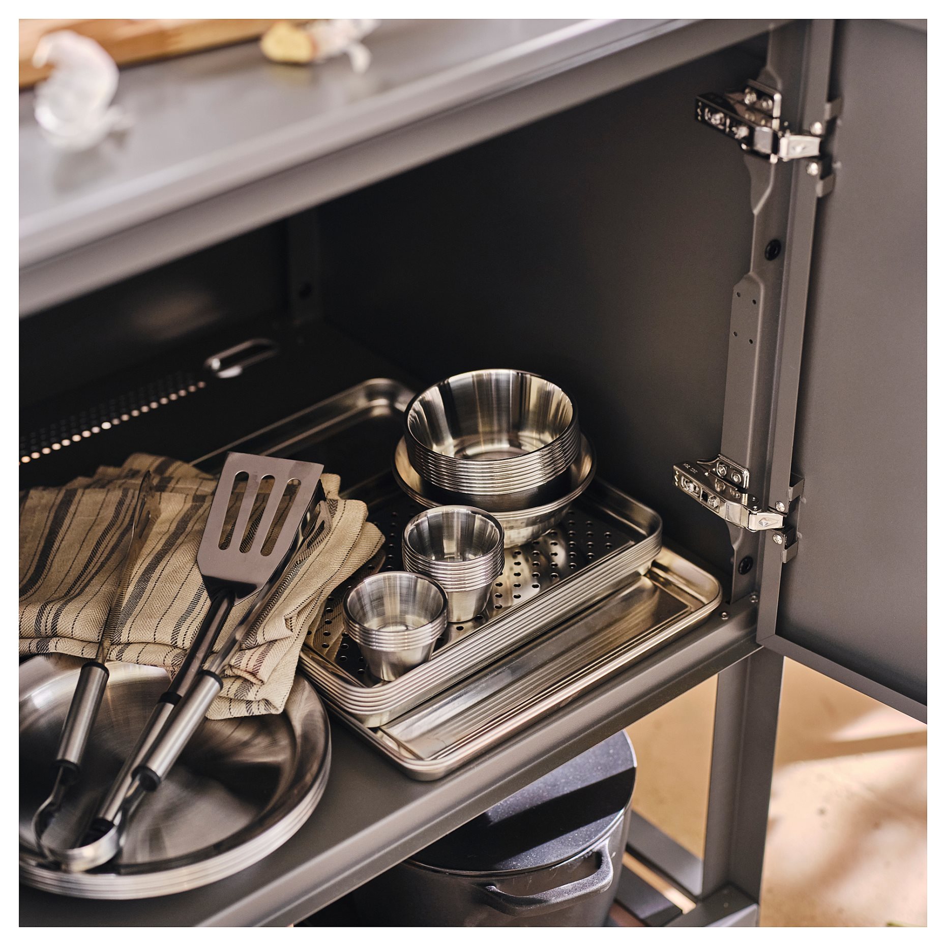 GRILLTIDER, μπολ για ντιπ, 4 τεμ. 7 cm, 506.137.47