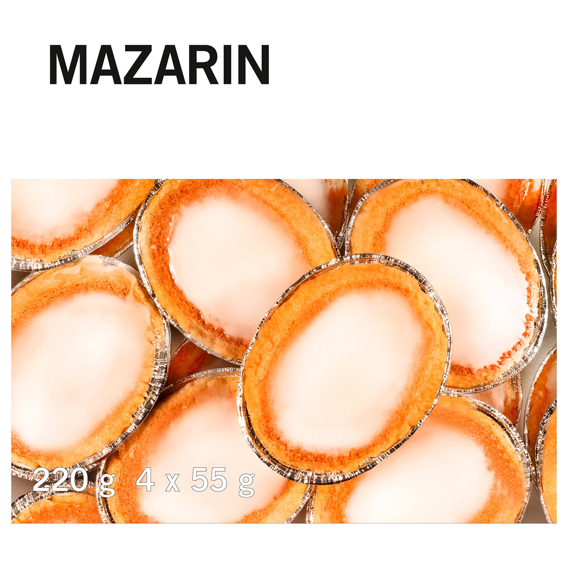 MAZARIN, ταρτάκια με ζάχαρη άχνη 220 g, 506.175.28