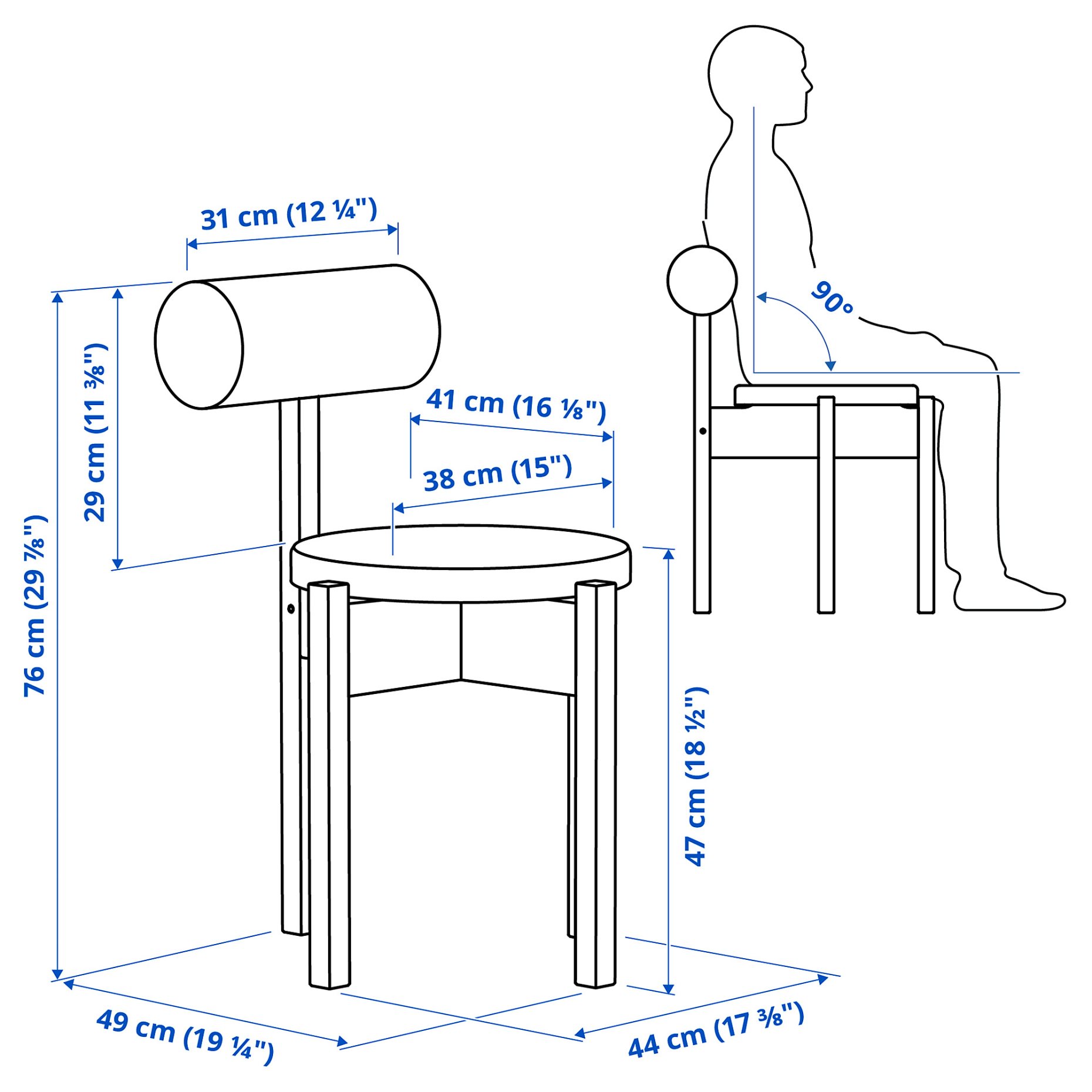 IKEA PS 2026, καρέκλα, 506.179.67