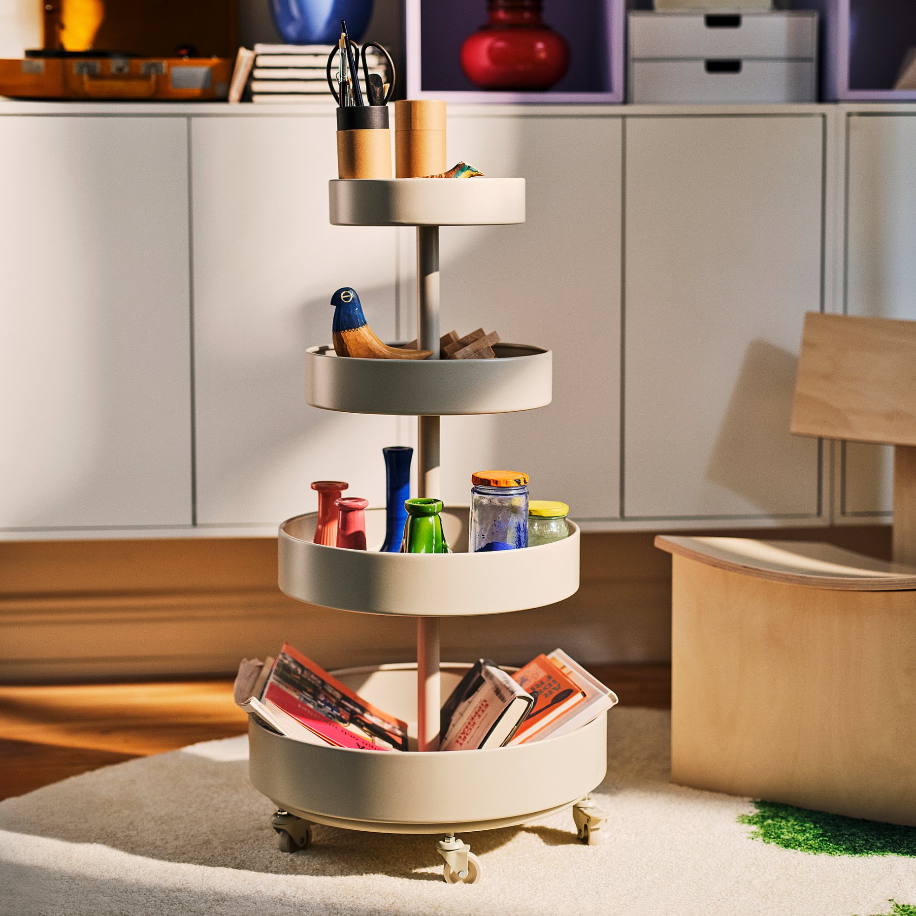 IKEA PS 2026, τρόλεϊ, 89x48 cm, 506.210.78