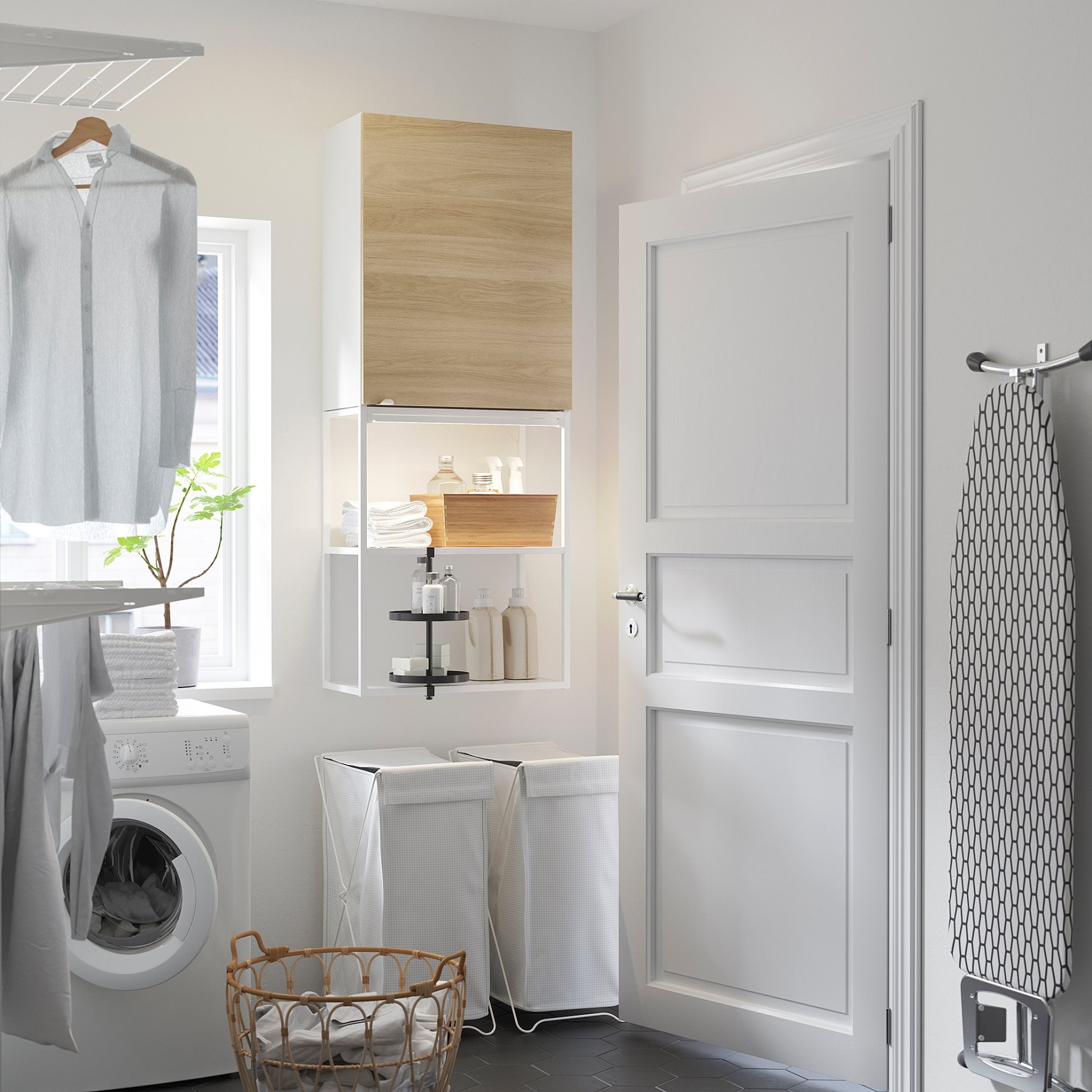 ENHET, wall storage combination, 593.314.61