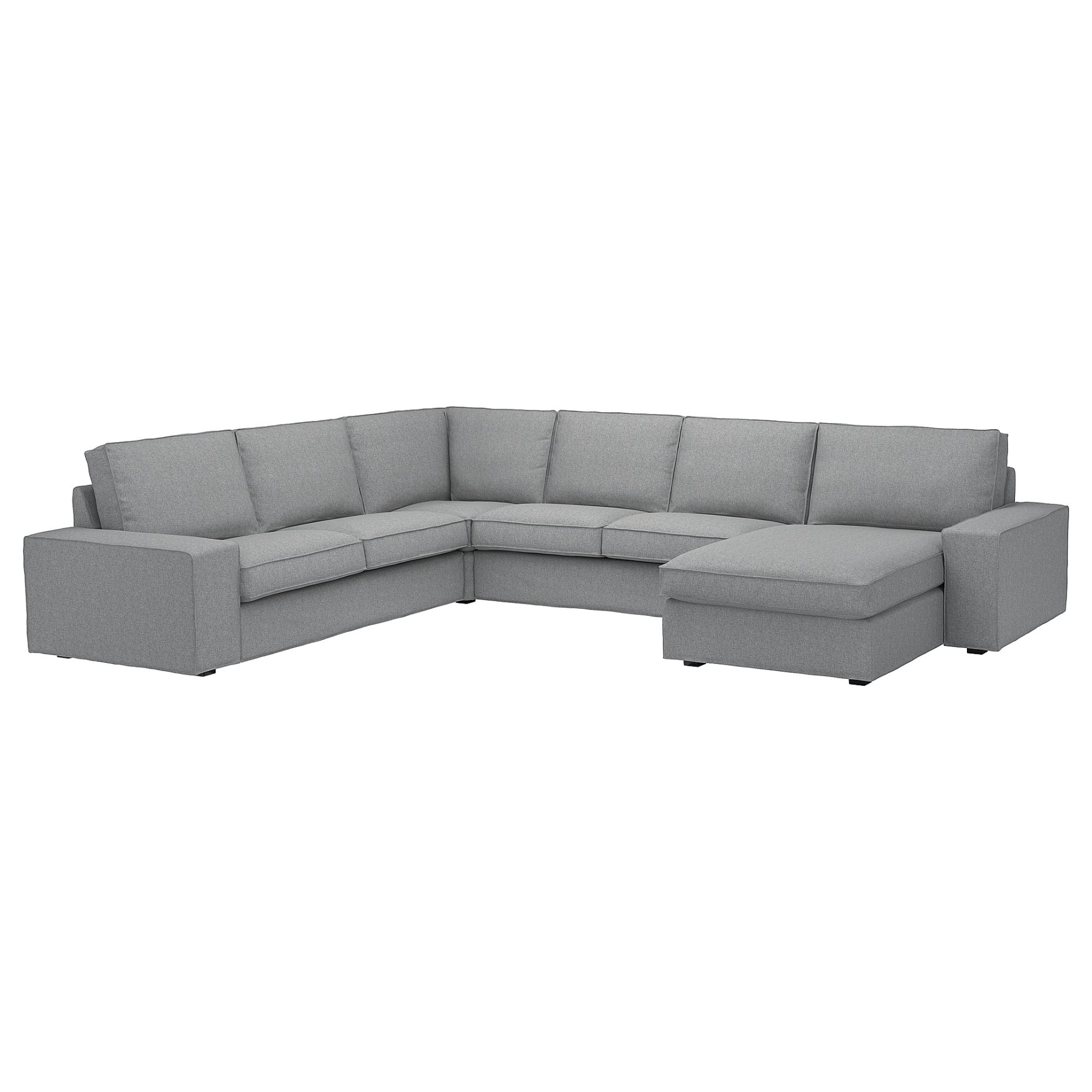 KIVIK, corner sofa, 5-seat with chaise longue, 594.404.79