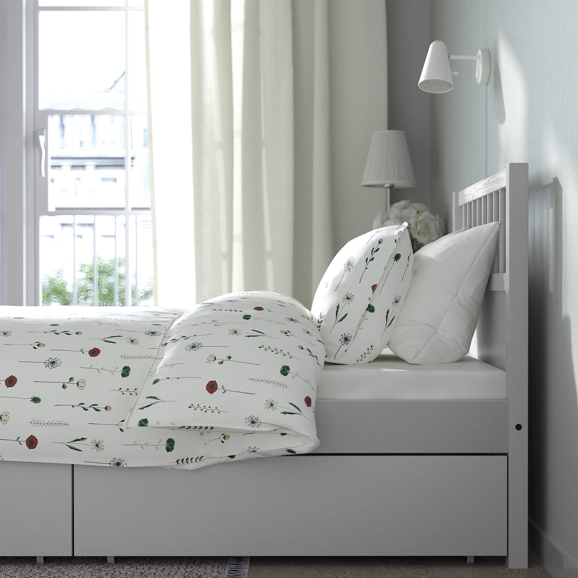 bed frame with storage, 90x200 cm, 594.441.42