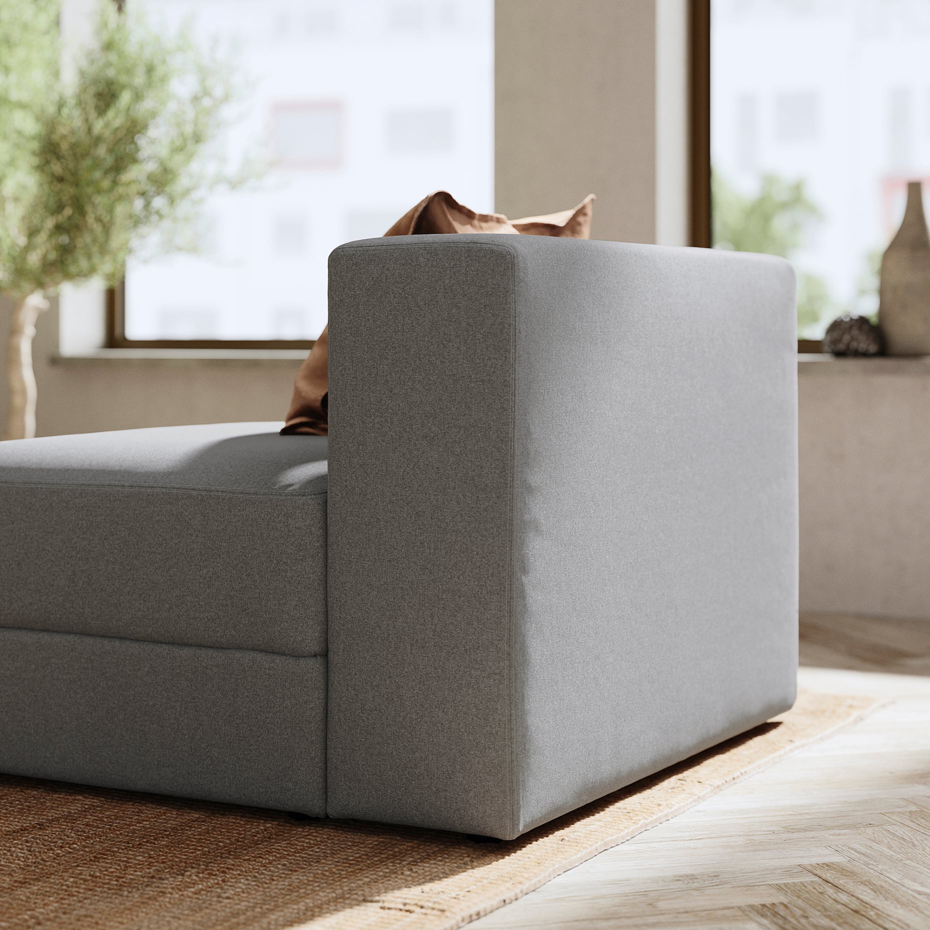 JÄTTEBO, 1,5-seat module with storage, 594.714.75
