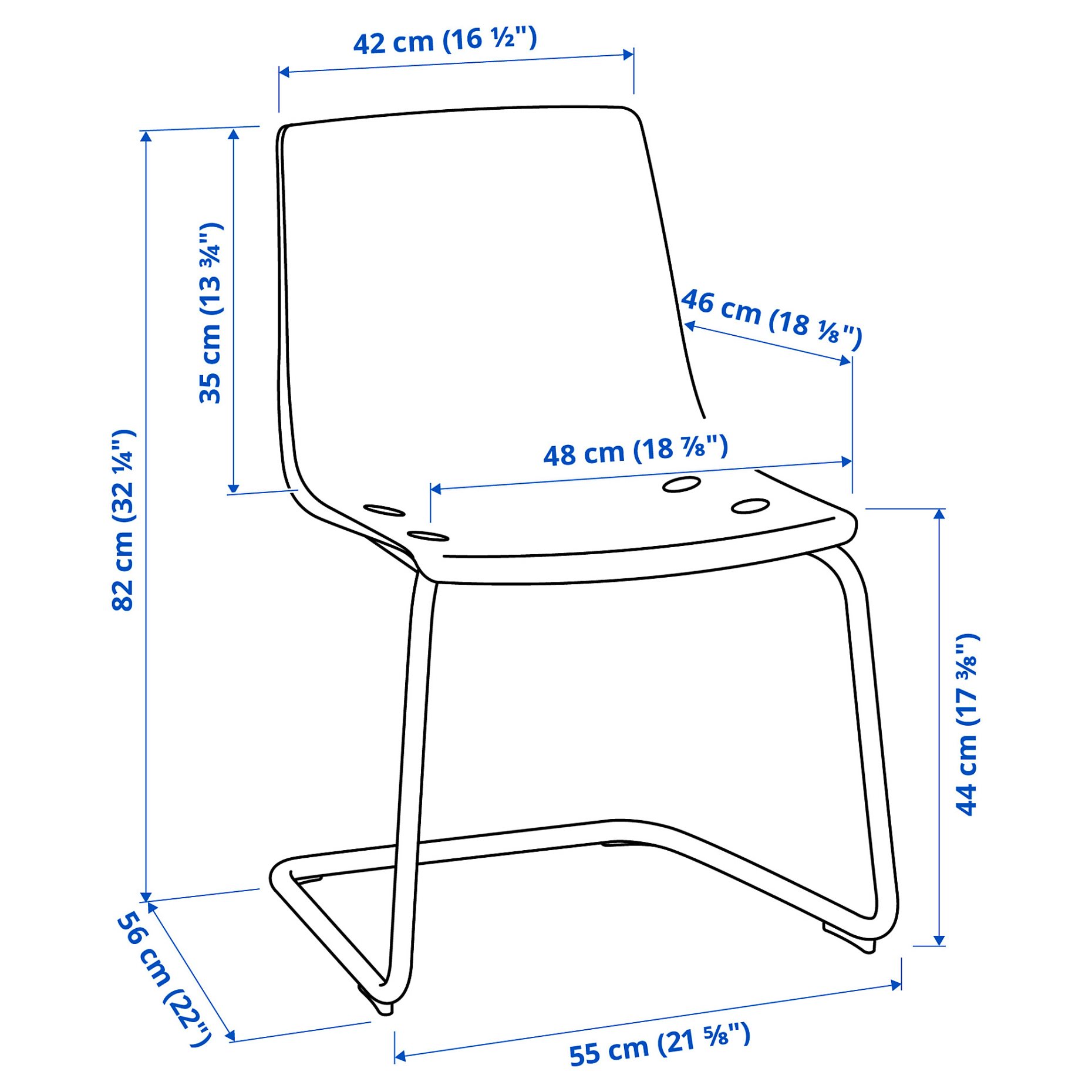 EKEDALEN/TOBIAS, τραπέζι και 6 καρέκλες, 180/240 cm, 594.829.21
