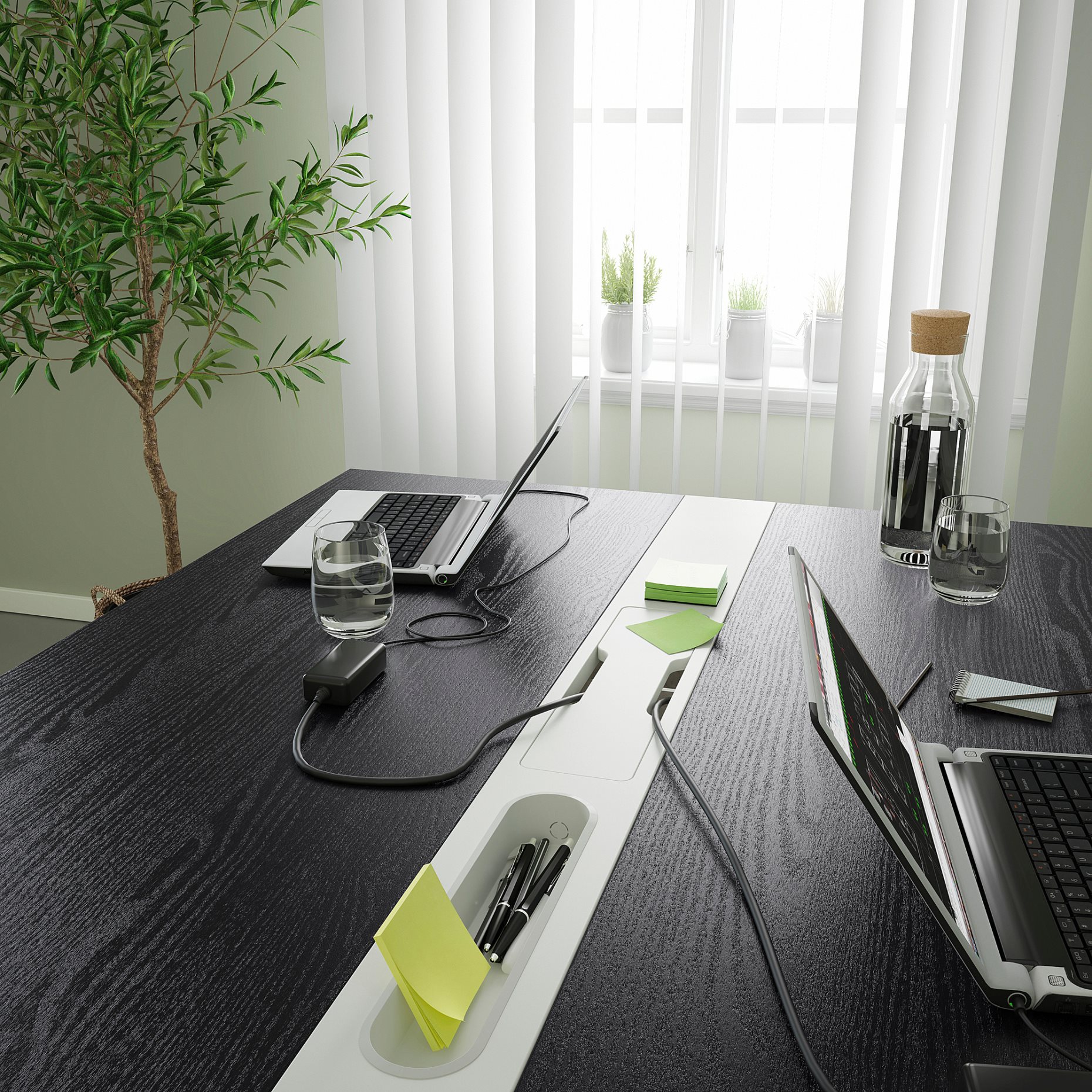 MITTZON, conference table, 140x108x75 cm, 595.333.98