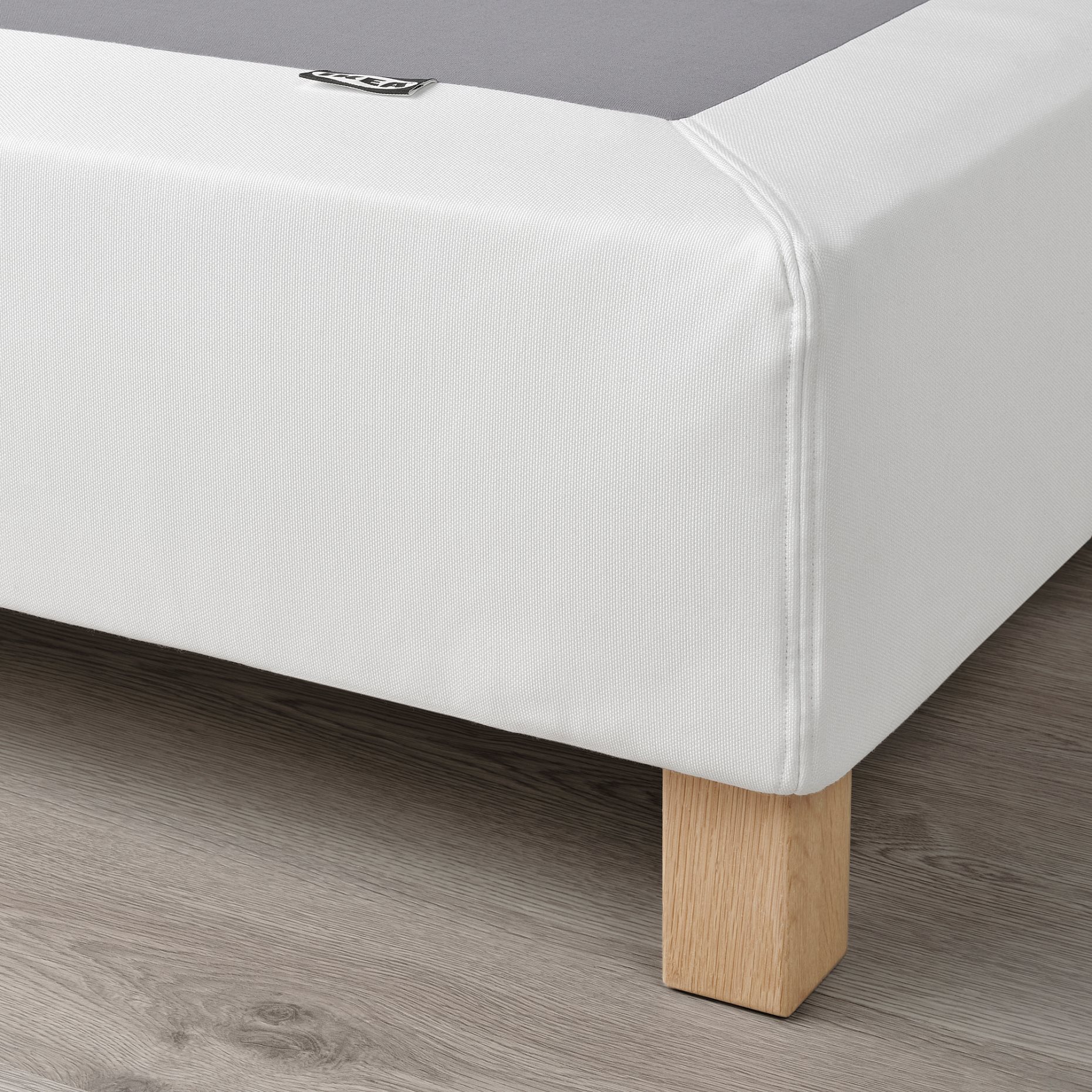 LYNGOR, slatted mattress base with legs, 90x200 cm, 595.544.42