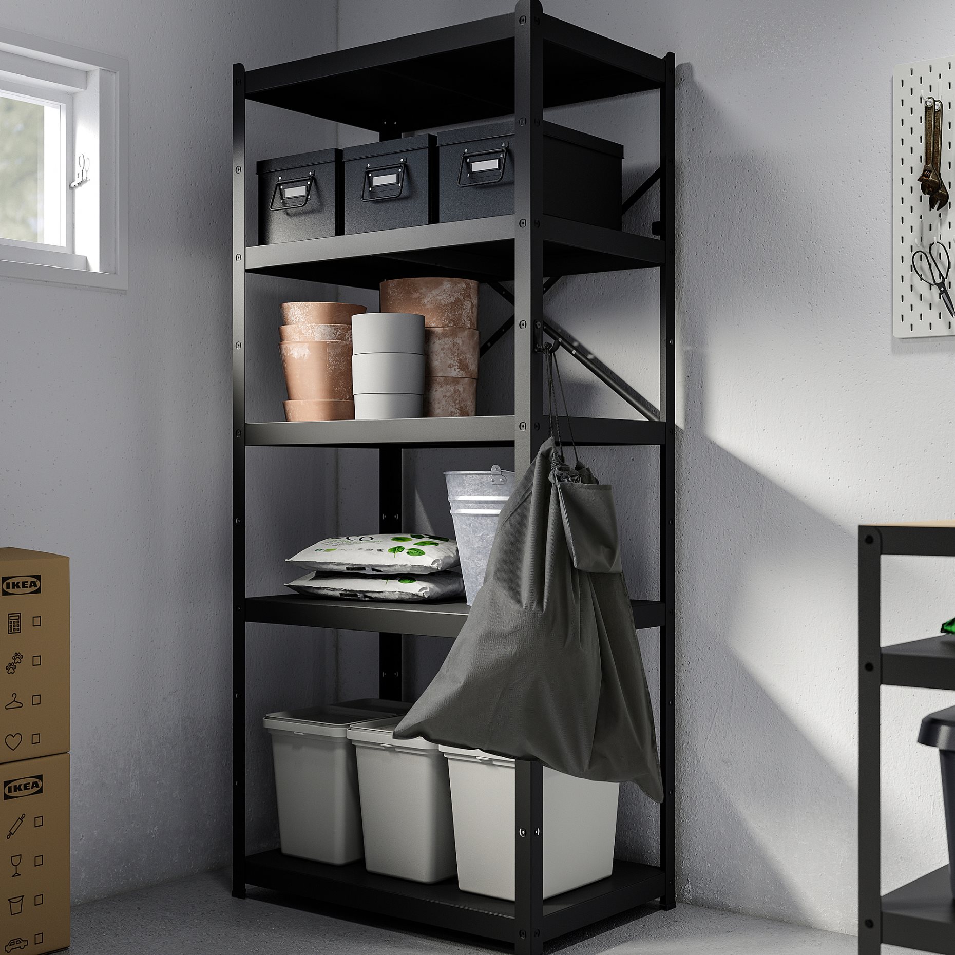 AJÖSS, τσάντα διαλογής απορριμμάτων, 56x67 cm/35 l, 604.393.66