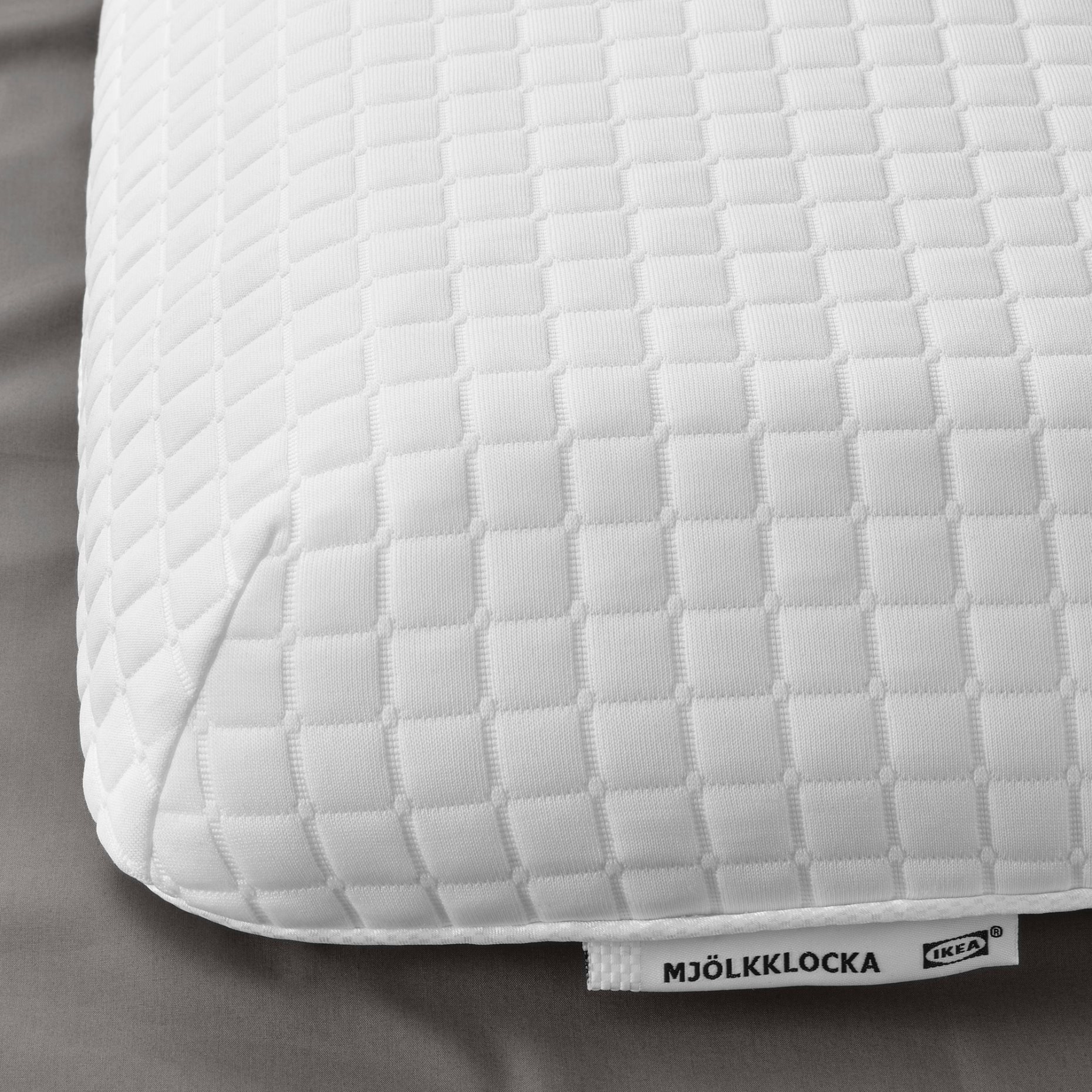 MJÖLKKLOCKA, ergonomic pillow, side/back sleeper, 604.467.67