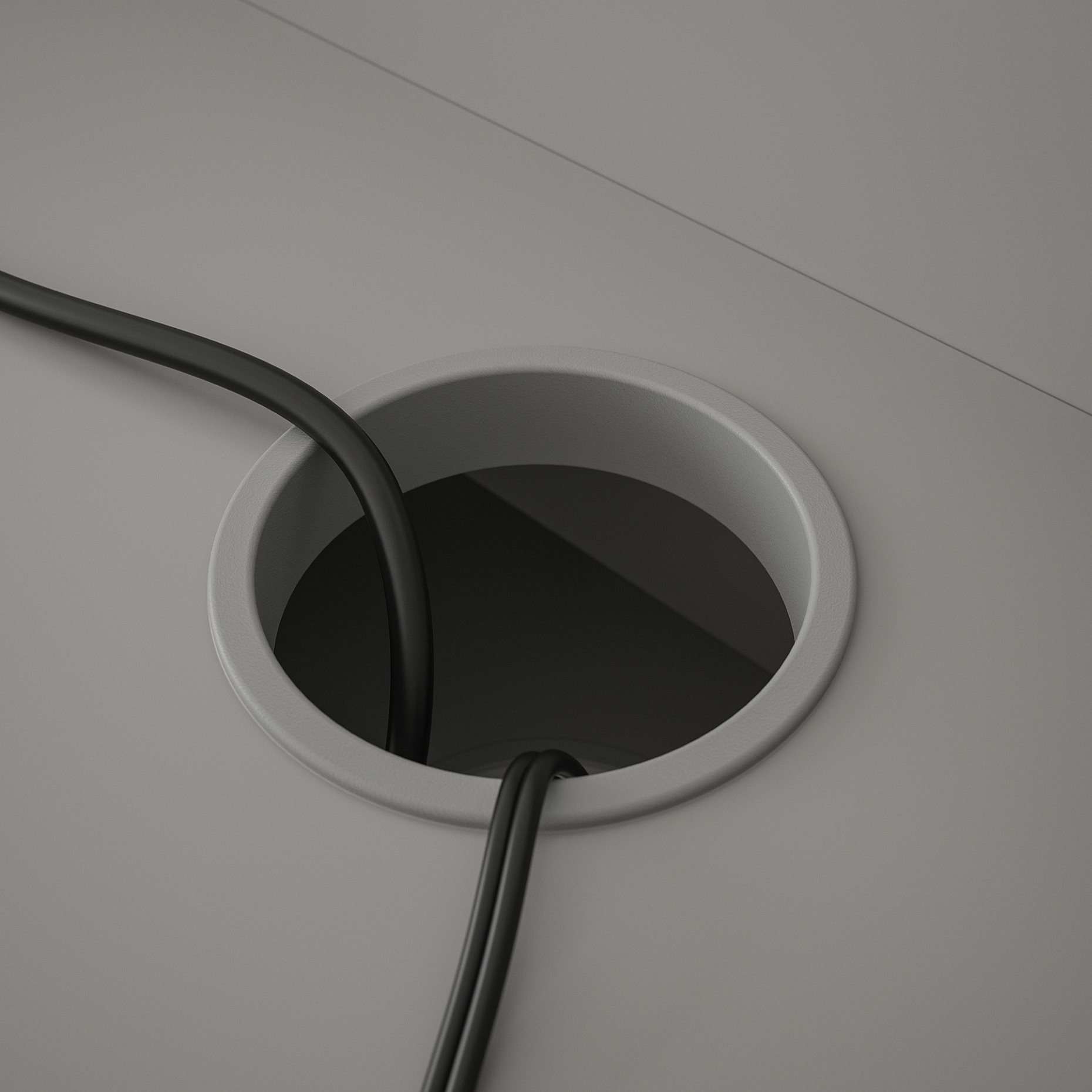 HAUGA, γραφείο, 100x84 cm, 604.776.74