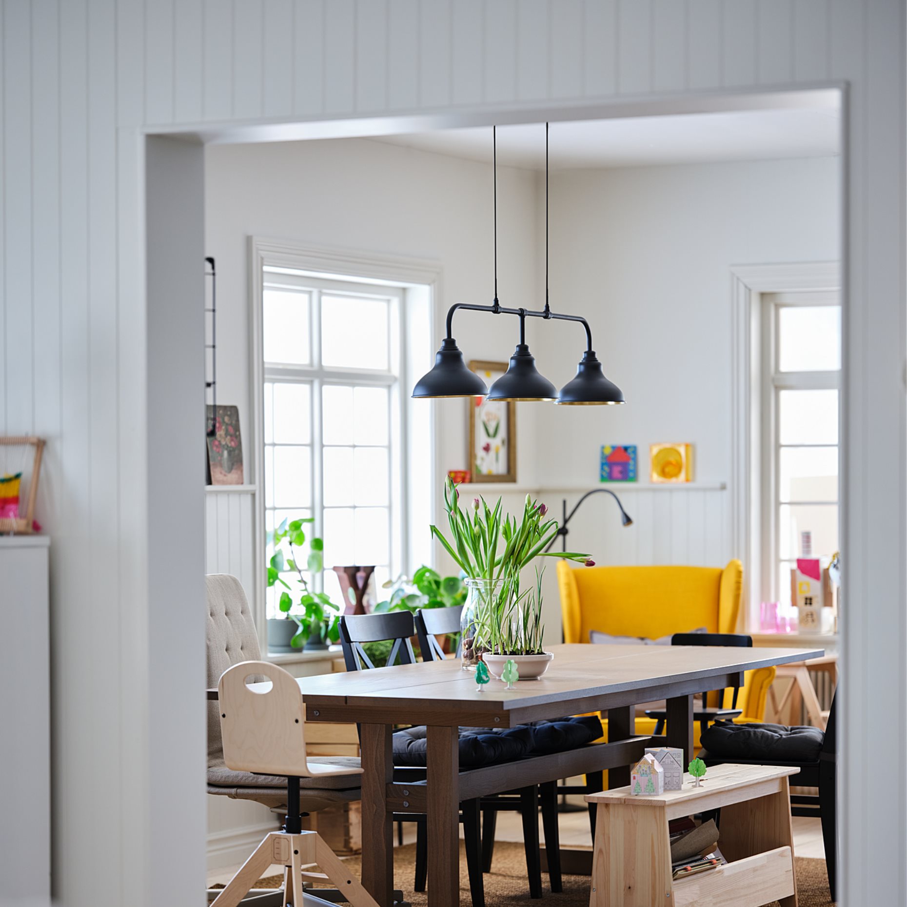 PERJOHAN, πάγκος με αποθηκευτικό χώρο, 100 cm, 604.853.39