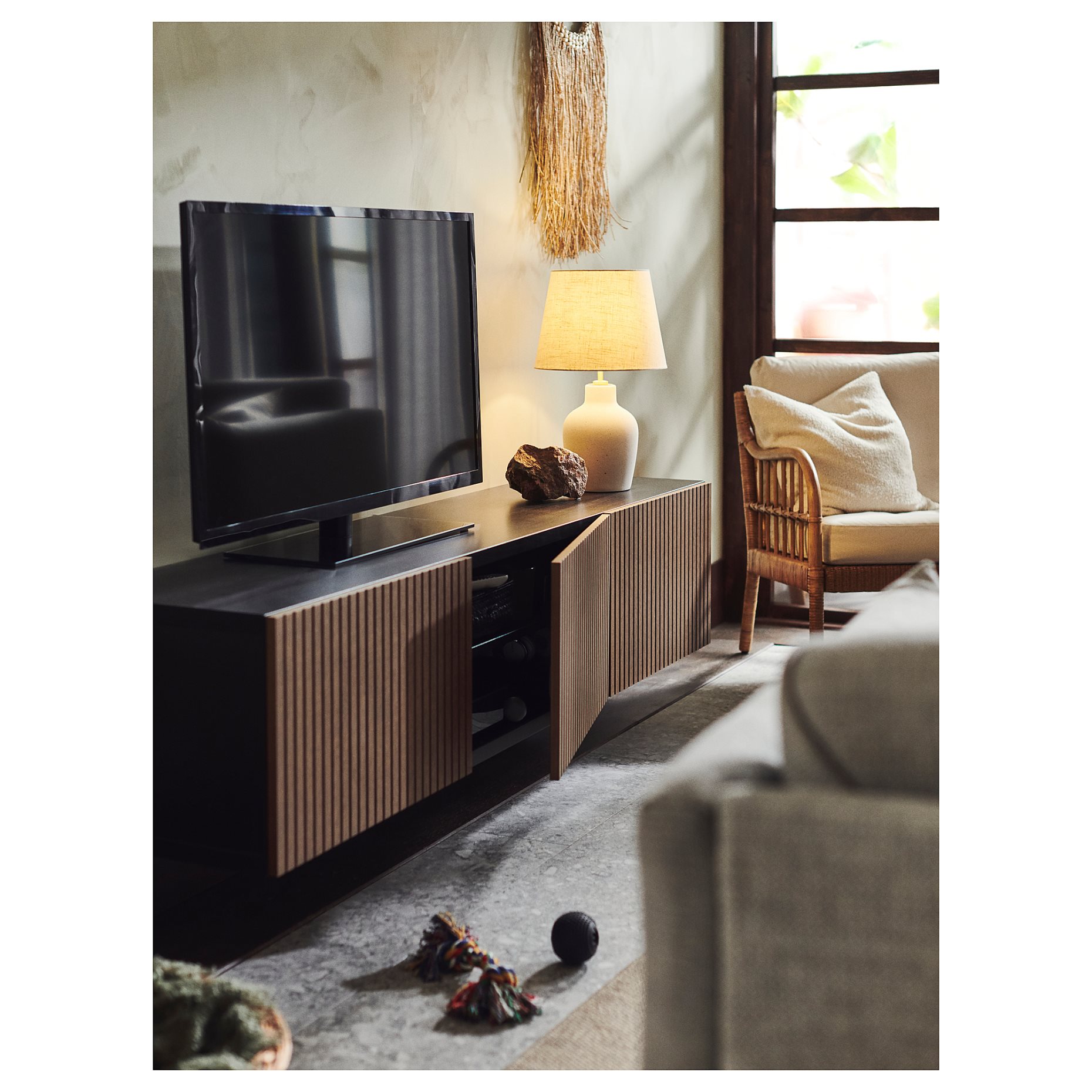 BLIDVÄDER, επιτραπέζιο φωτιστικό/κεραμικό, 50 cm, 605.141.67