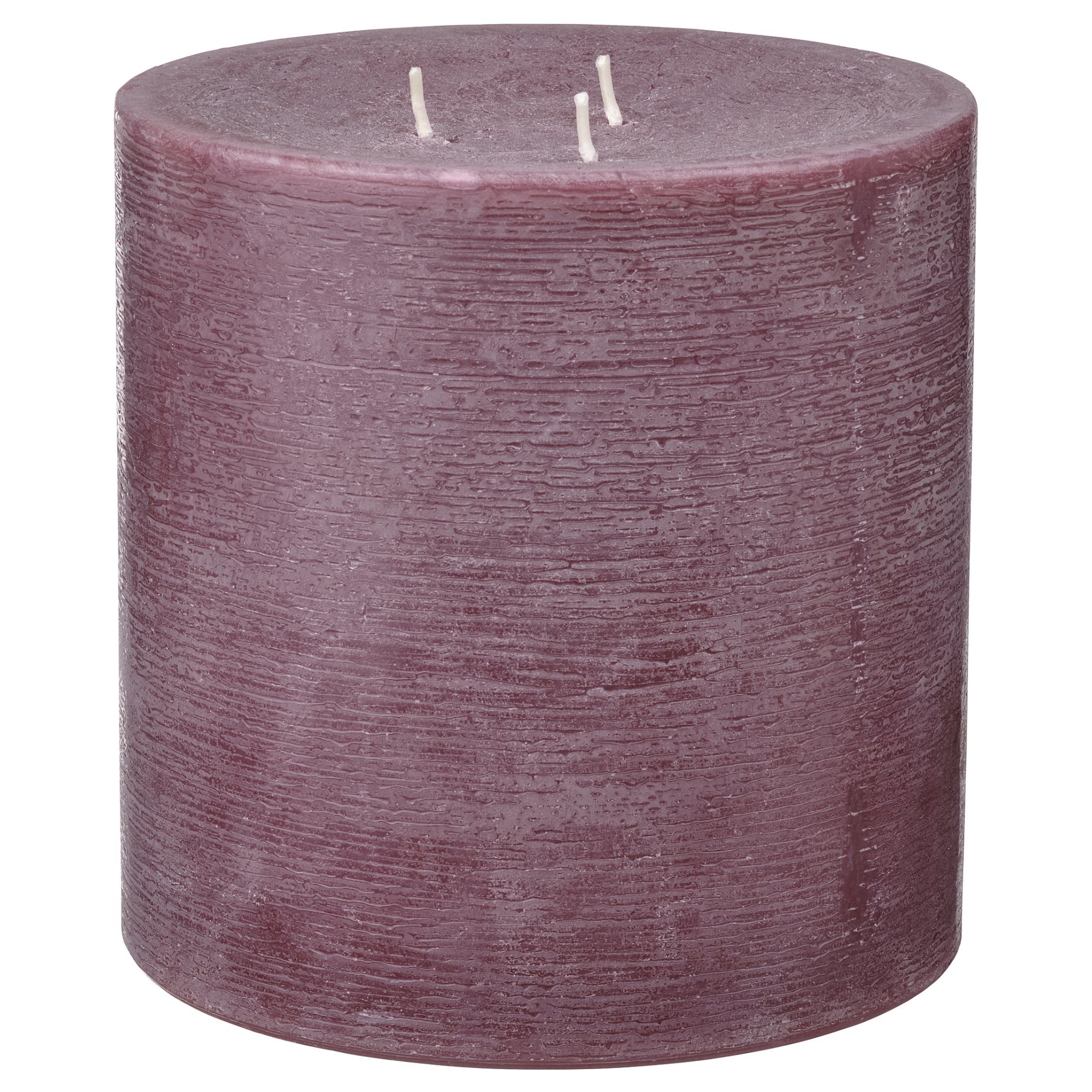 GRÄNSSKOG, unscented pillar candle with 3 wicks, 14 cm, 605.515.79