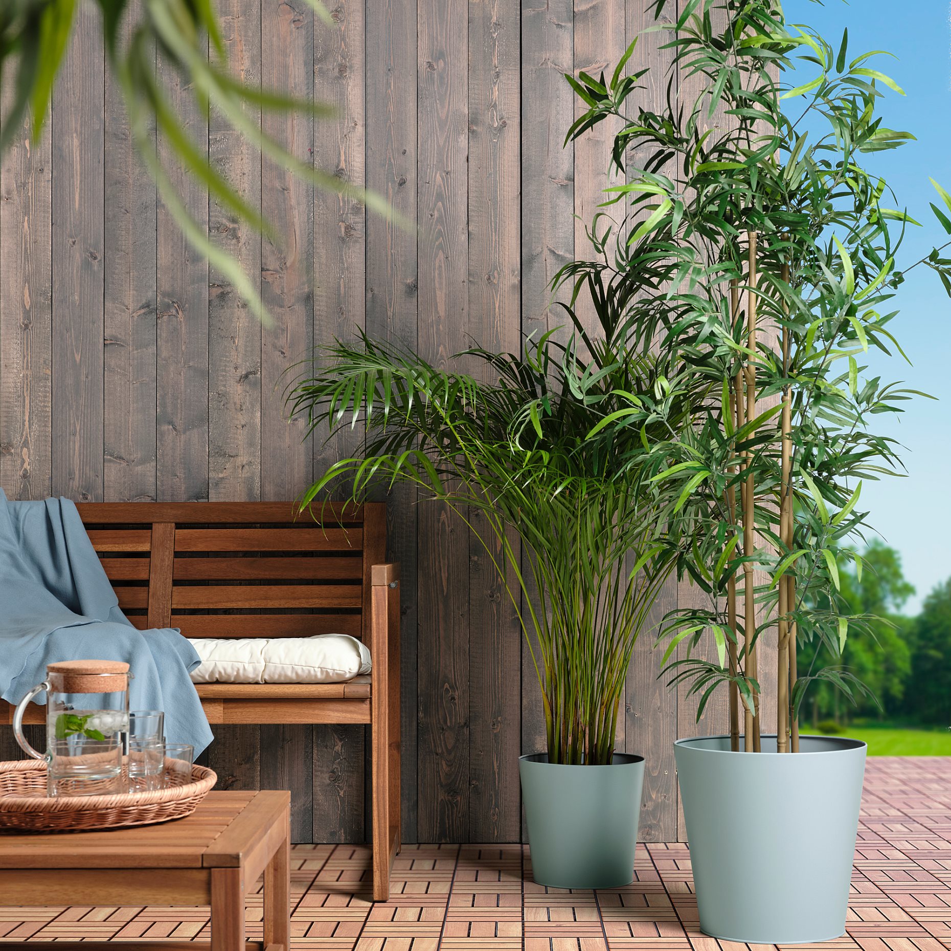 VITLÖK, plant pot/in/outdoor, 32 cm, 605.607.10