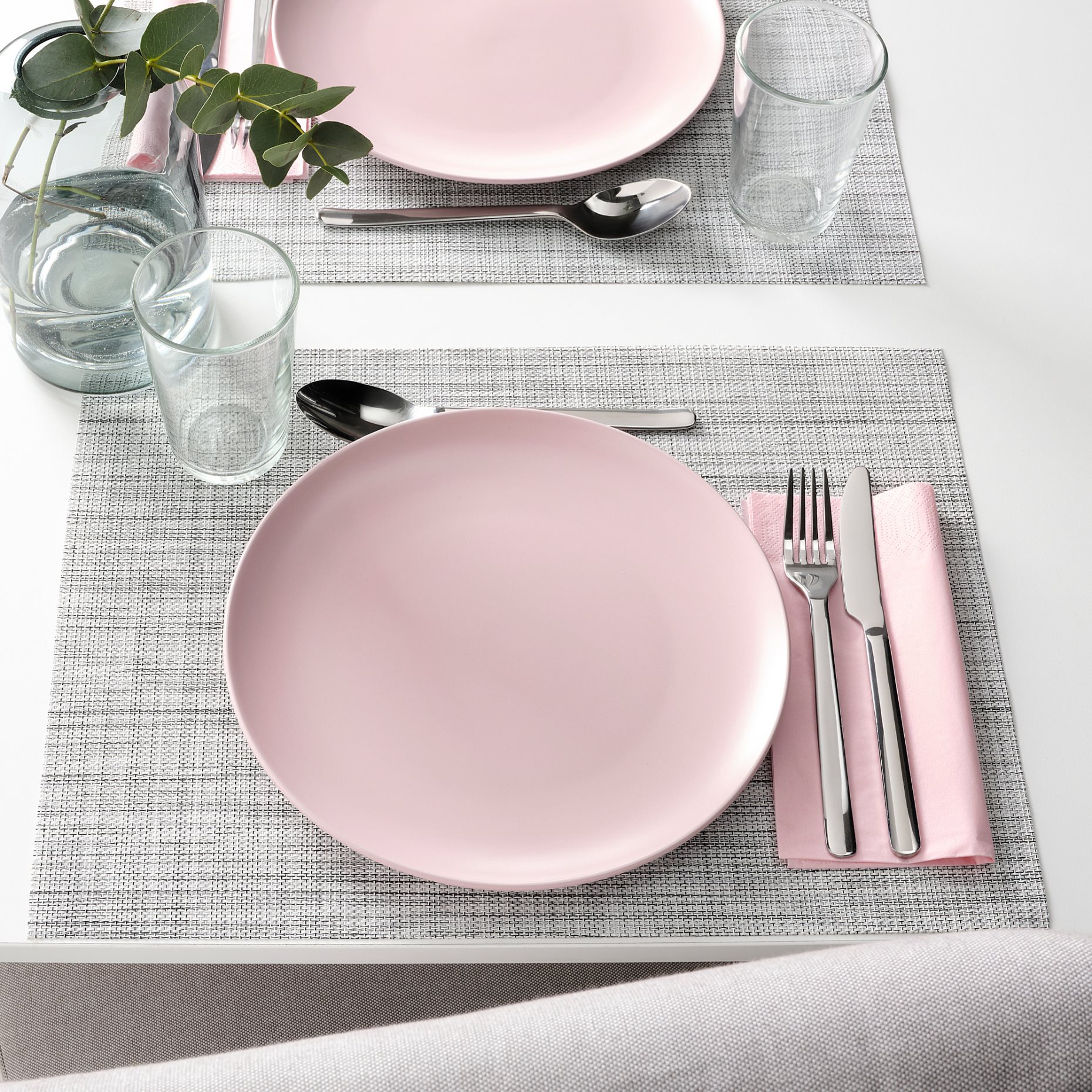 FÄRGKLAR, 18-piece service/matt, 605.646.90