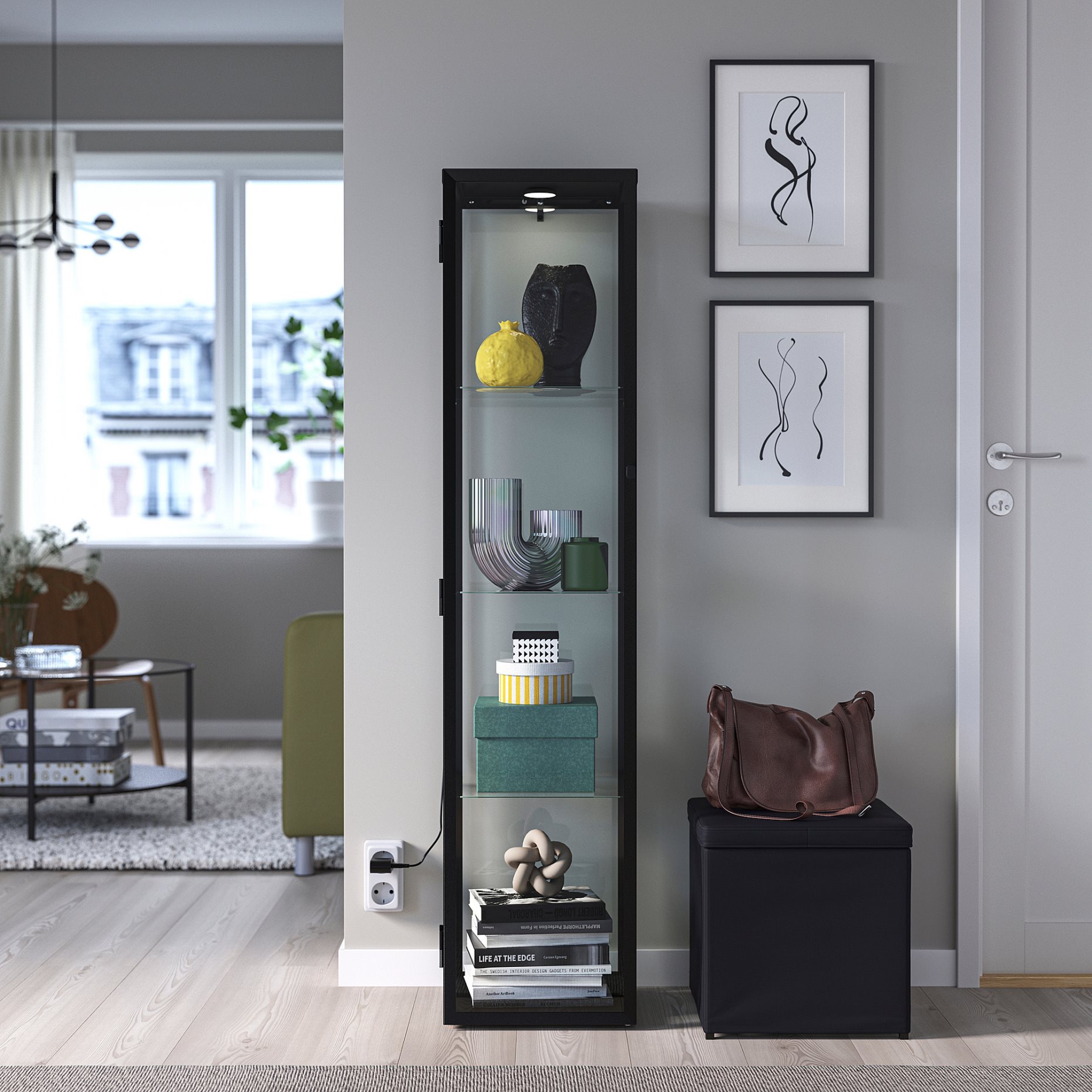 STRIMSAV, spotlight with built-in LED light source, 605.895.77