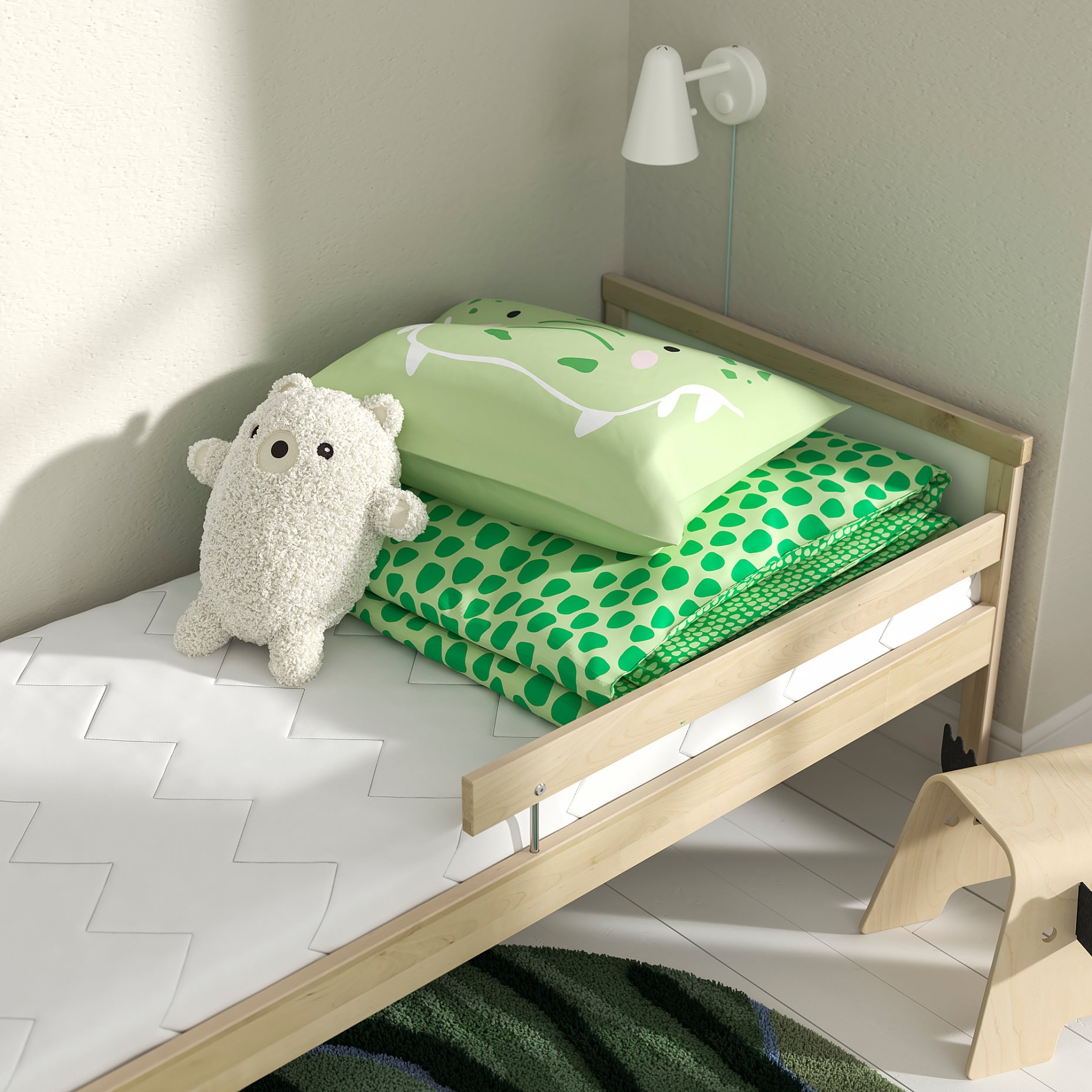 UNDERLIG, foam mattress for junior bed, 70x160 cm, 605.937.58