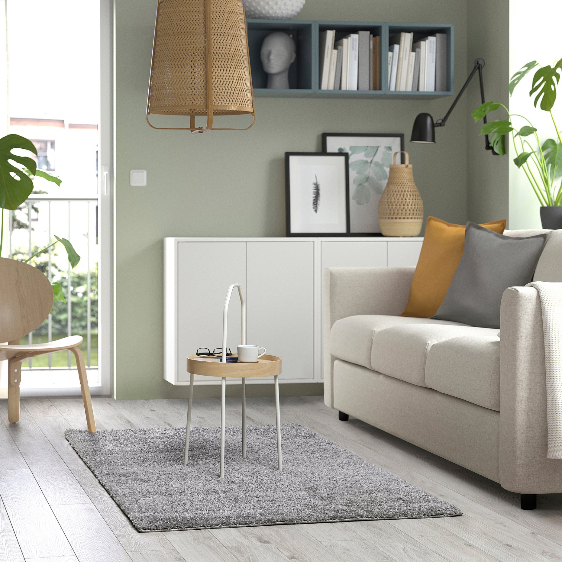 ÄRENDE, χαλί ψηλό πέλος, 120x180 cm, 606.050.73