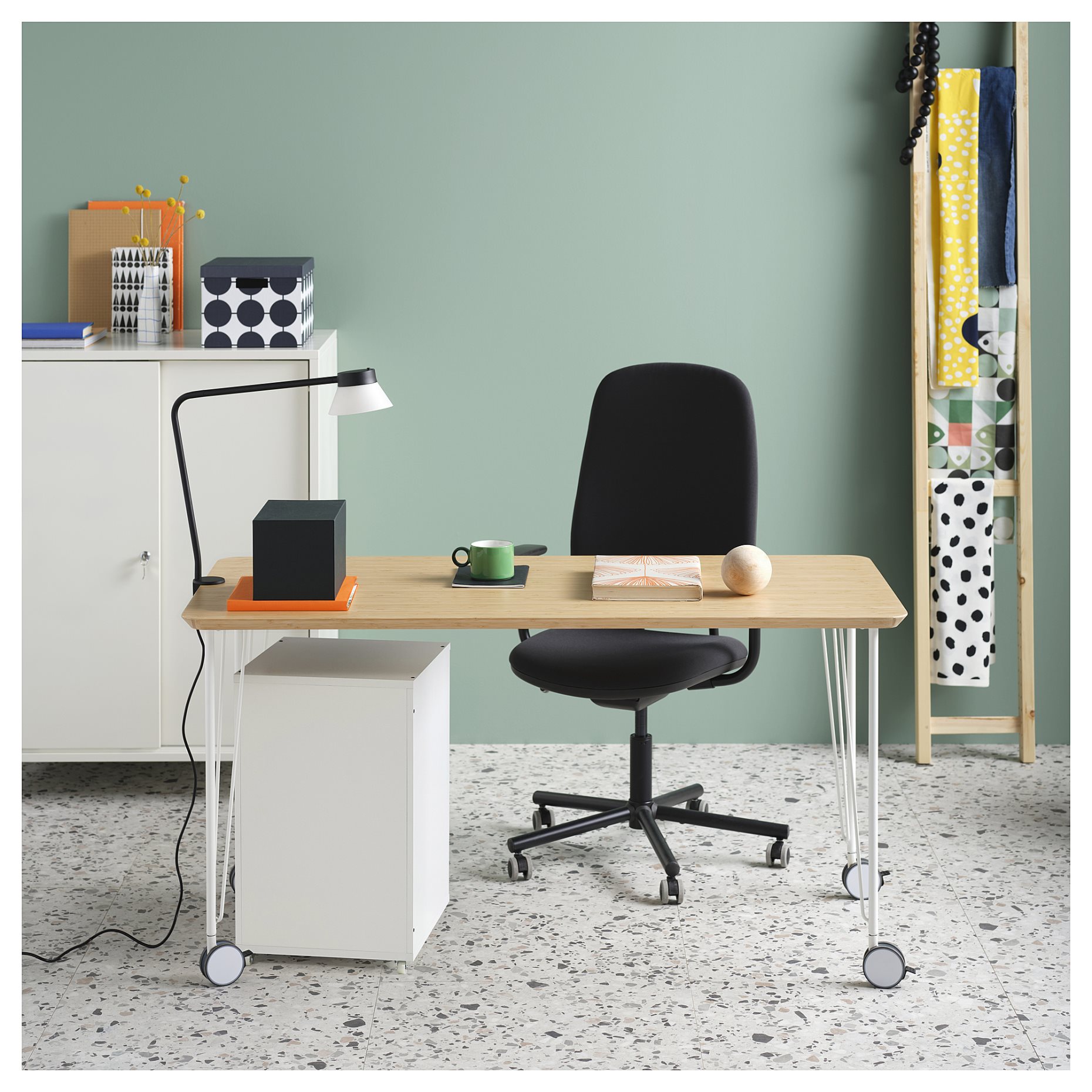 FRIIDROTT, συρταριέρα με ροδάκια, 35x56 cm, 606.090.71