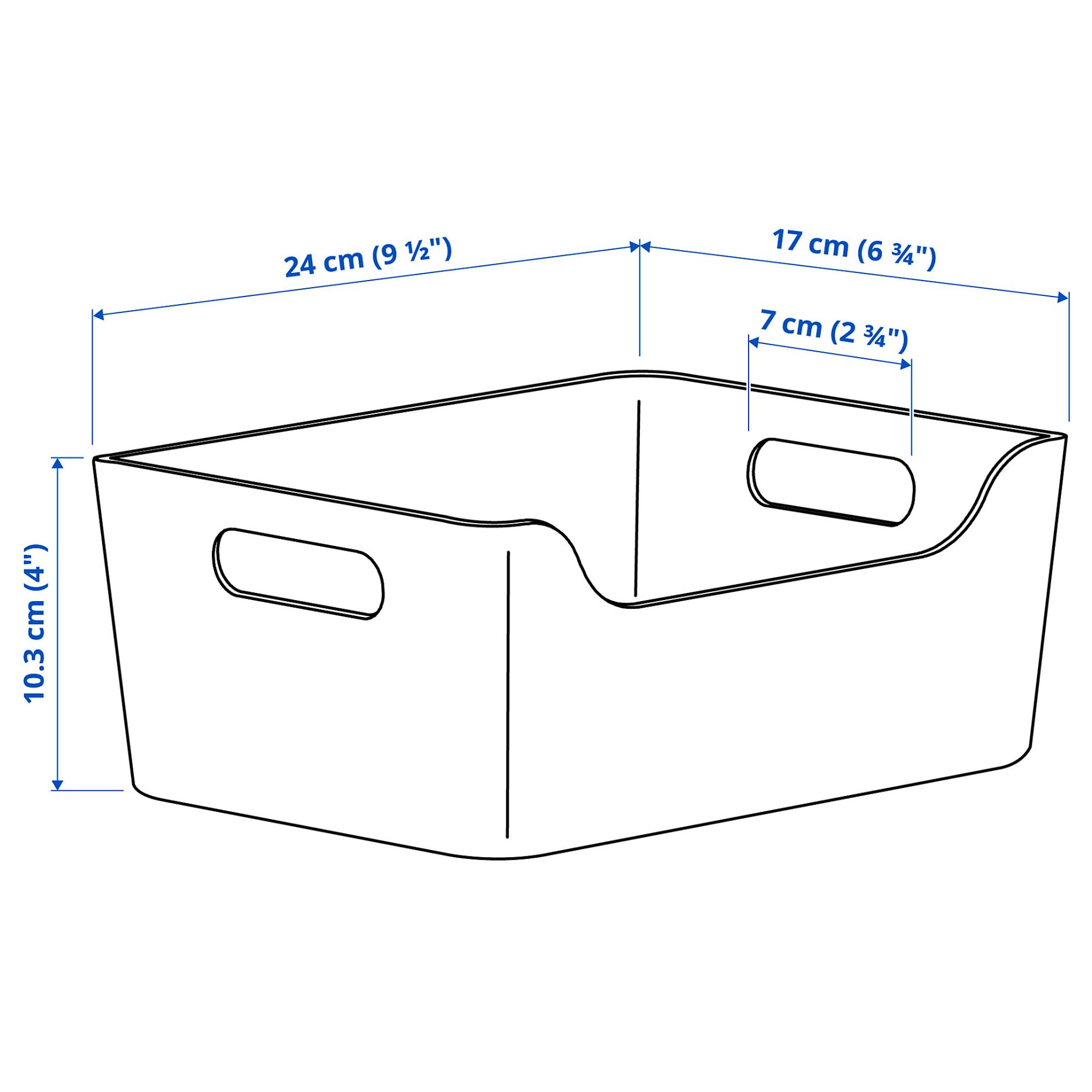 UPPDATERA, box, 24x17 cm, 606.105.50
