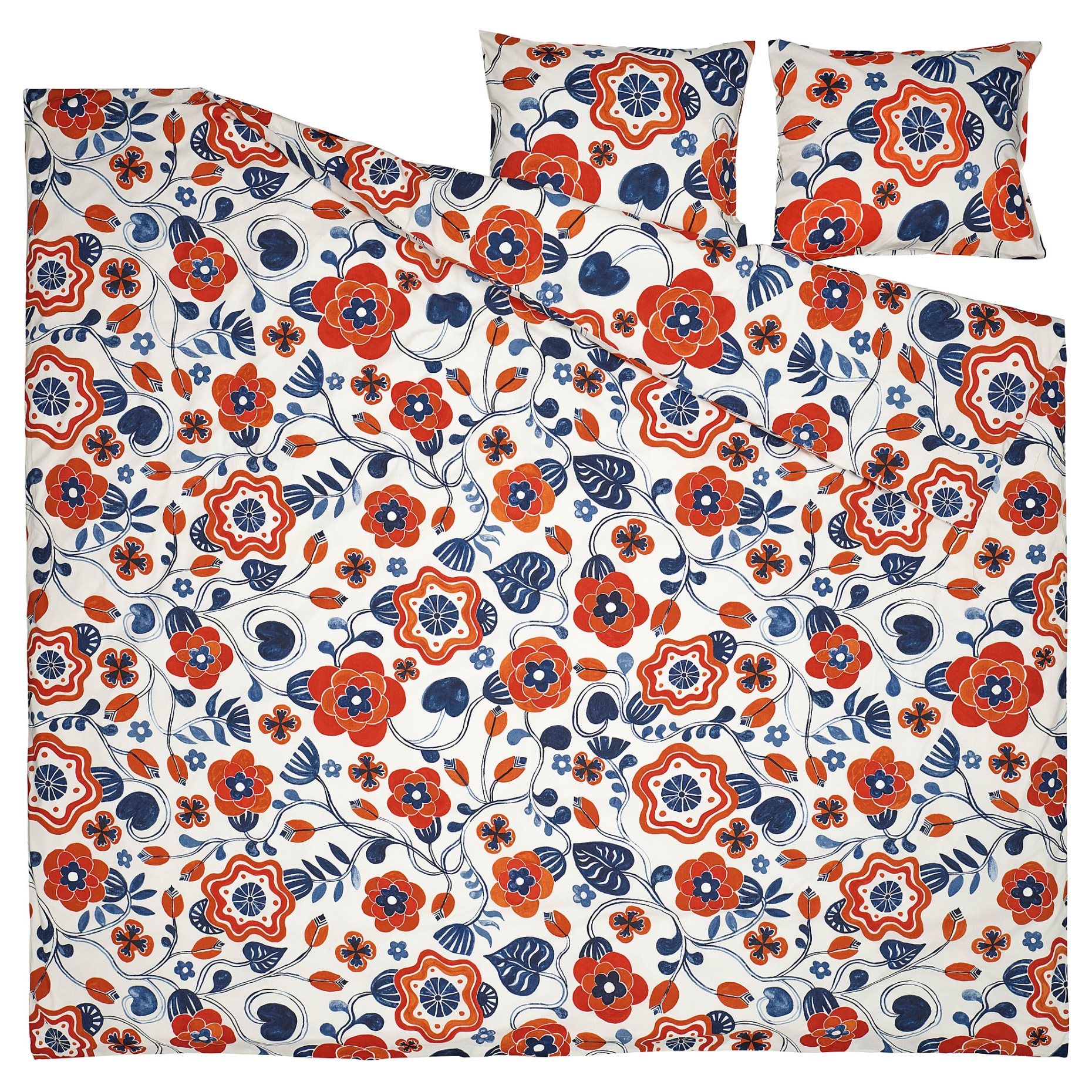 KANONVISKA, duvet cover and 2 pillowcases, 240x220/50x60 cm, 606.140.15