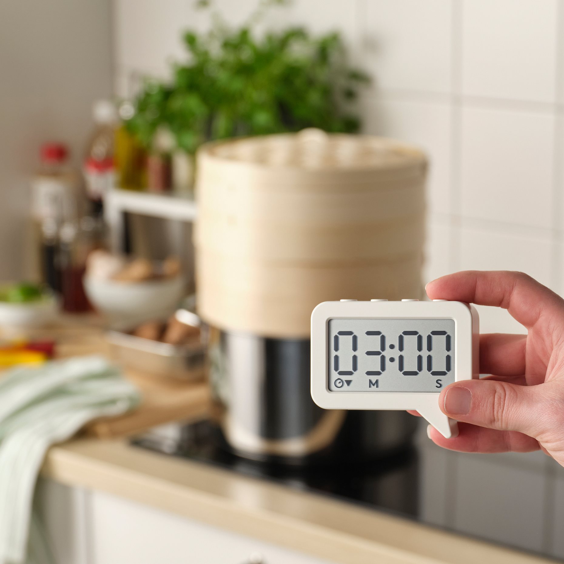 LJUNGPIPARE, clock/timer, 8x7 cm, 606.204.60