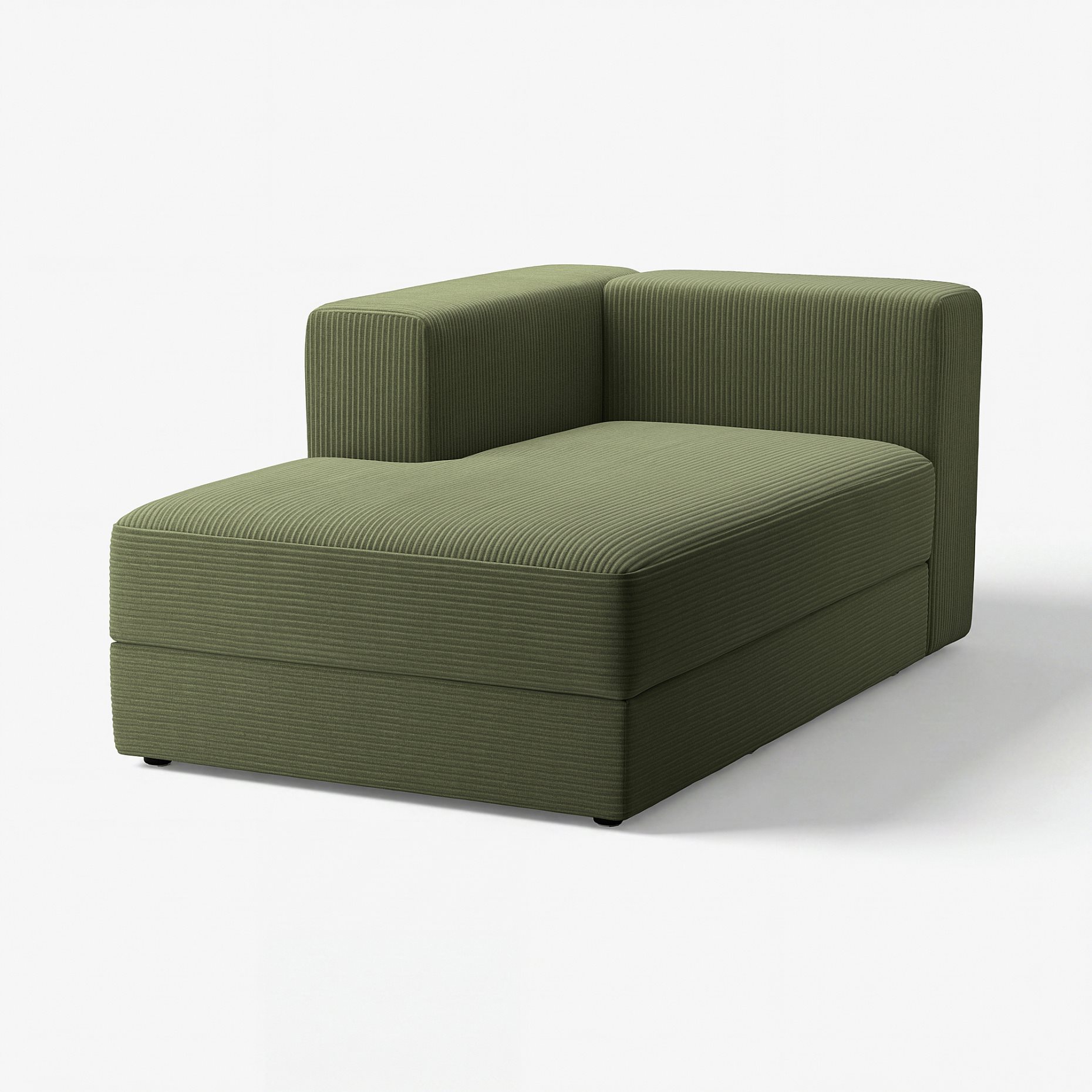 JÄTTEBO, chaise longue module with armrest, left, 694.714.94