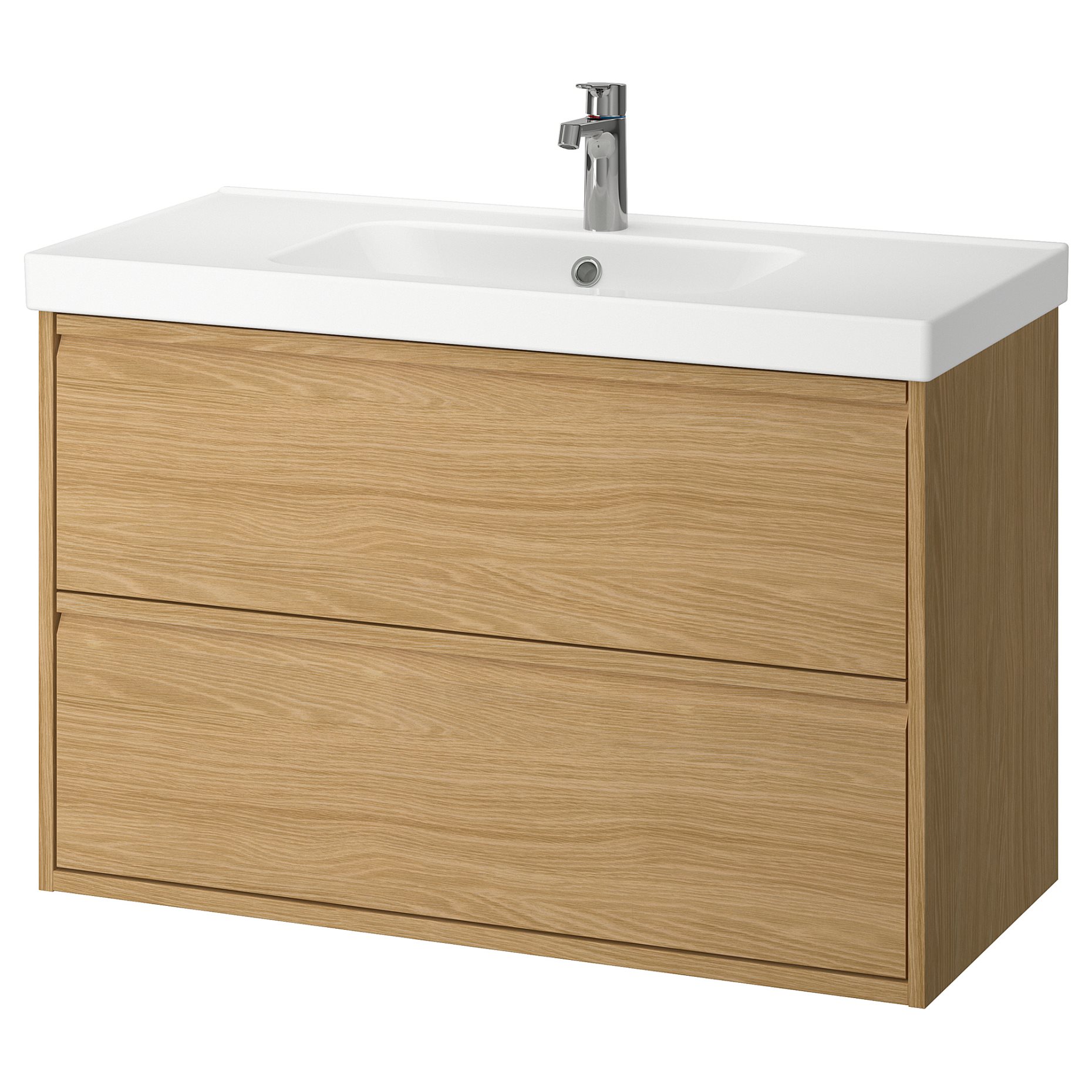 ANGSJON/ORRSJON, wash-stand with drawers/wash-basin/tap, 102x49x69 cm, 695.213.28