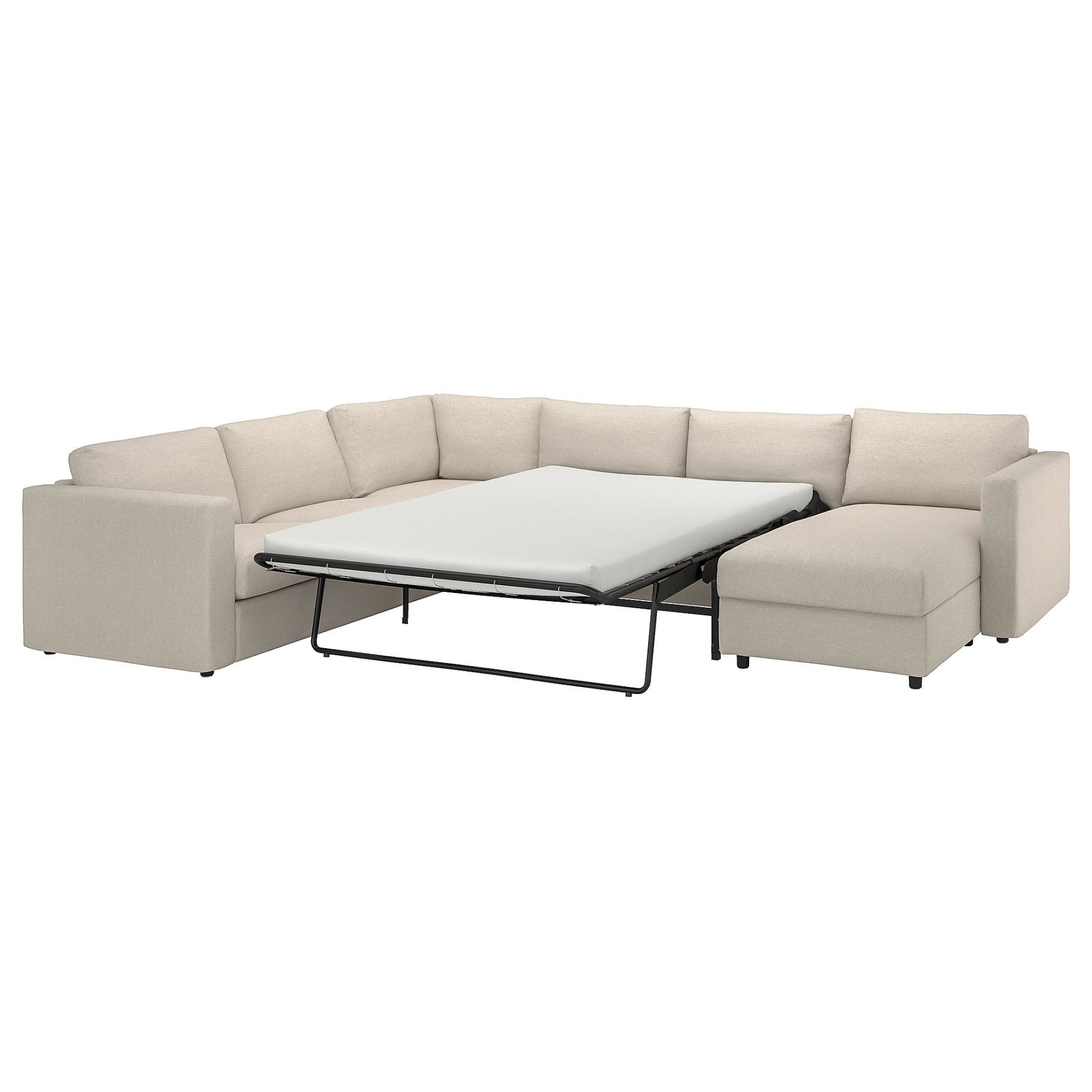 VIMLE, corner sofa-bed, 5-seat with chaise longue, 695.452.25
