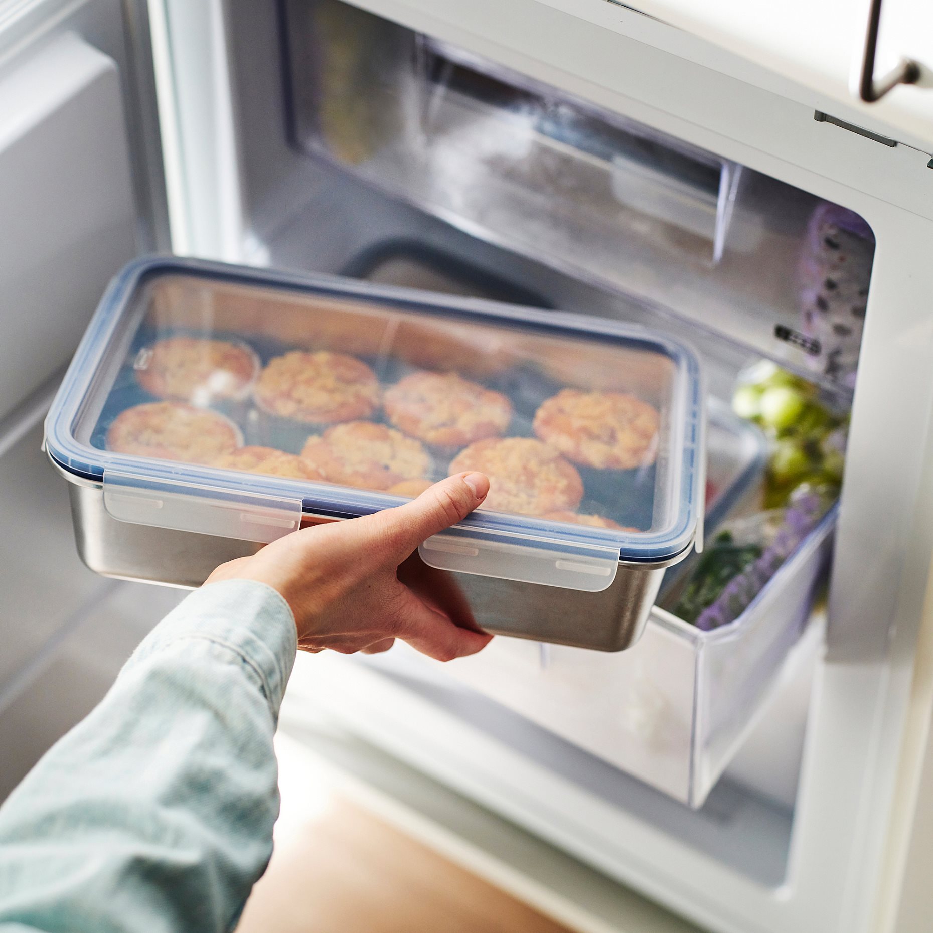 IKEA 365+, food container with lid/large rectangular, 3 l, 695.631.15