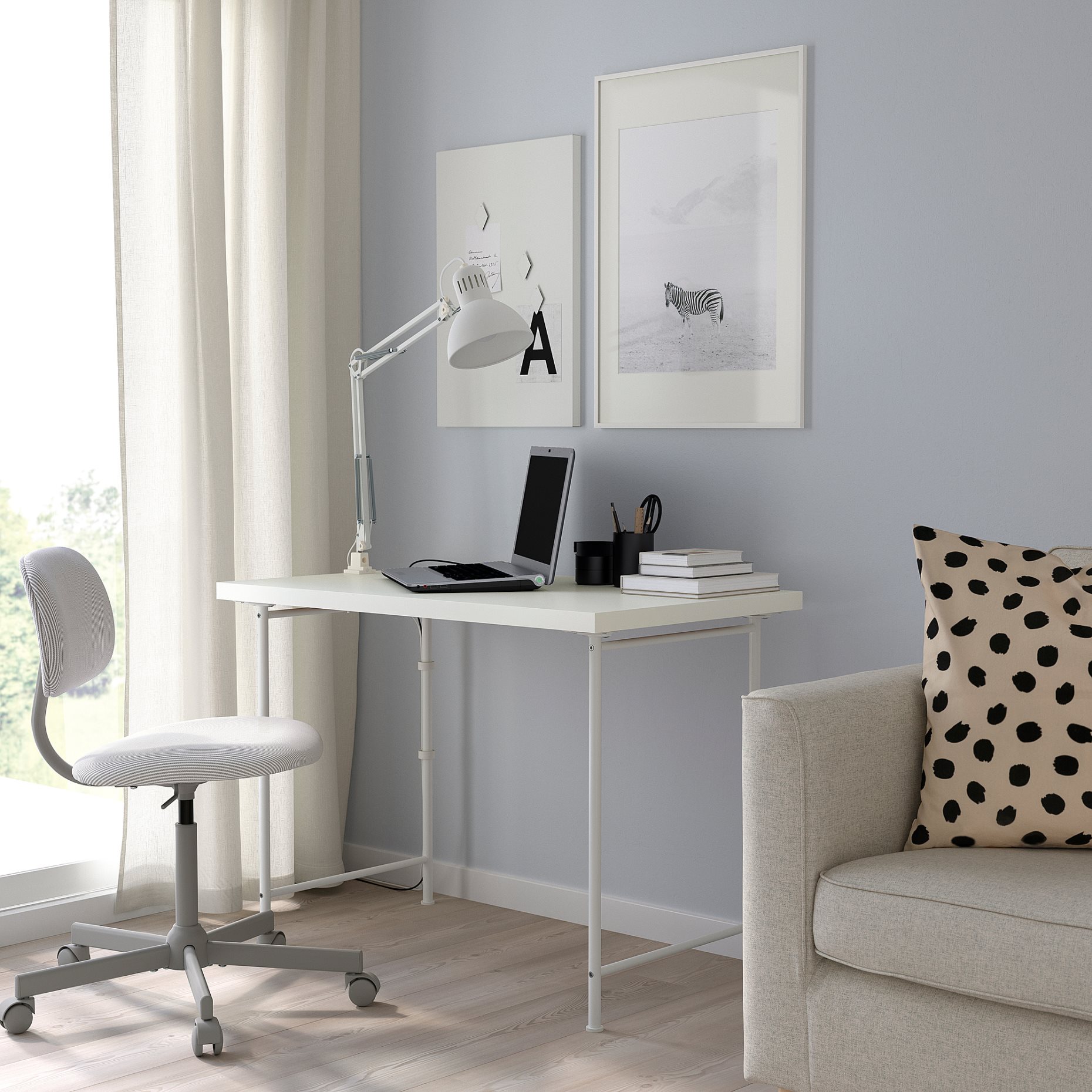 LINNMON/SPAND, desk, 100x60 cm, 695.638.65