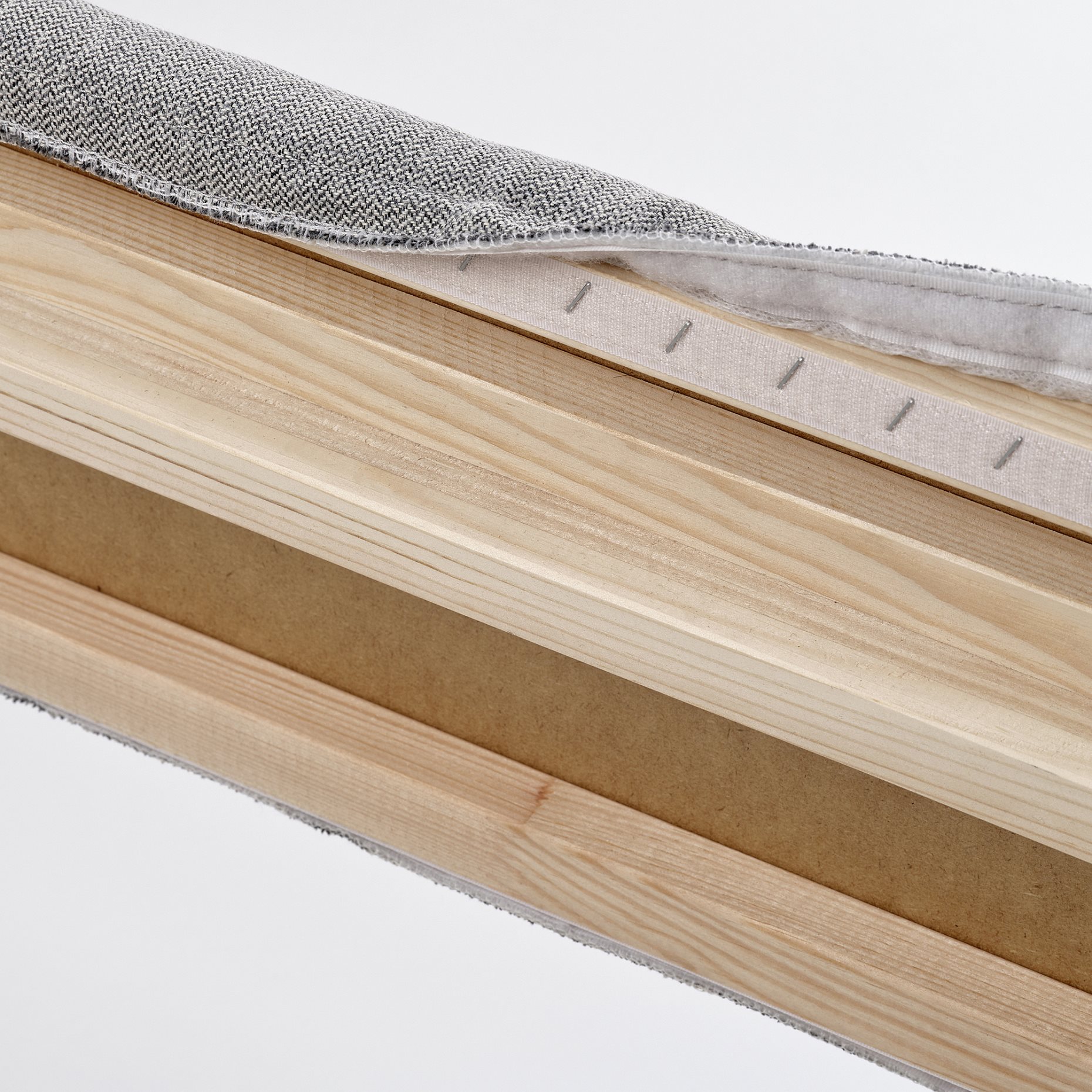 TÄRNKULLEN, upholstered bed frame, 140x200 cm, 695.692.02