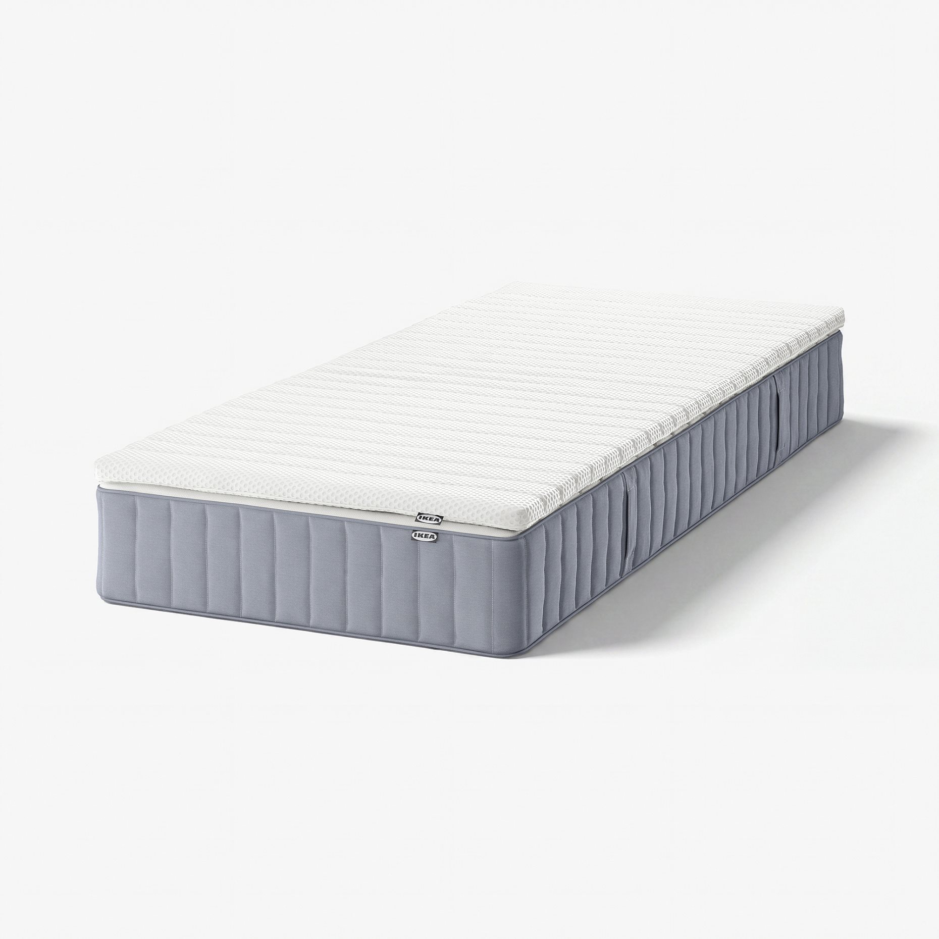 VALEVÅG, mattress extra firm and mattress pad, 90x200 cm, 695.723.70