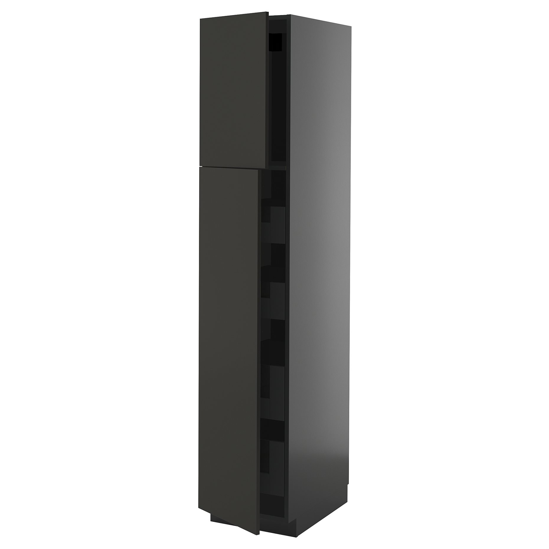 METOD/KNIVSHULT, high cabinet with 2 doors/4 drawers, 40x60x200 cm, 695.871.40