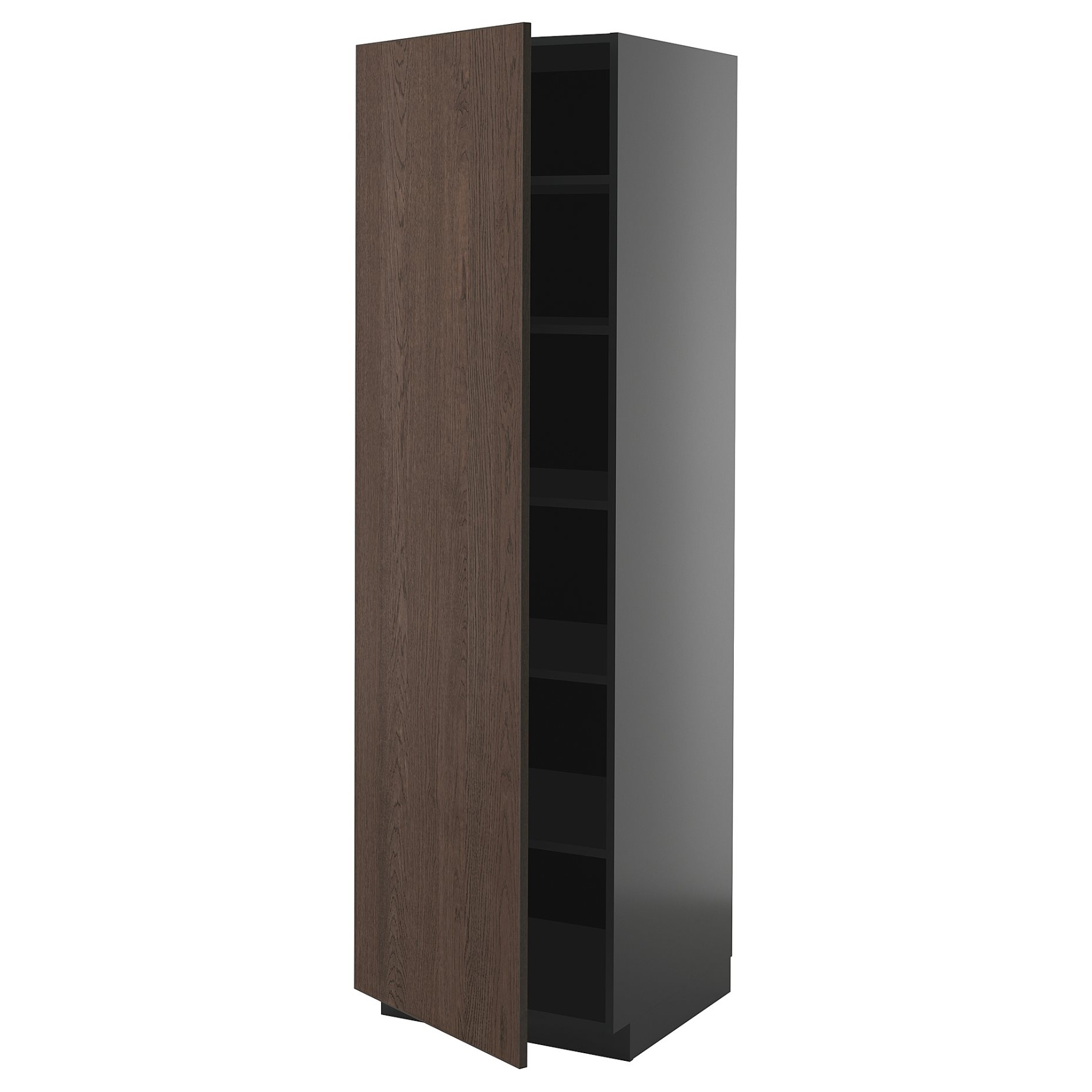 METOD, high cabinet with shelves, 60x60x200 cm, 695.872.01