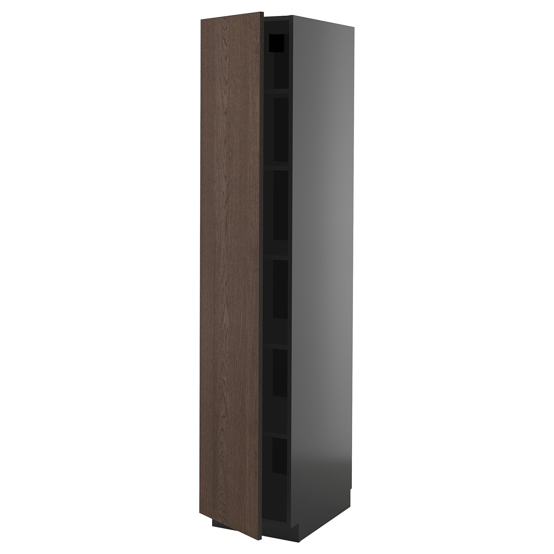 METOD, high cabinet with shelves, 40x60x200 cm, 695.879.46