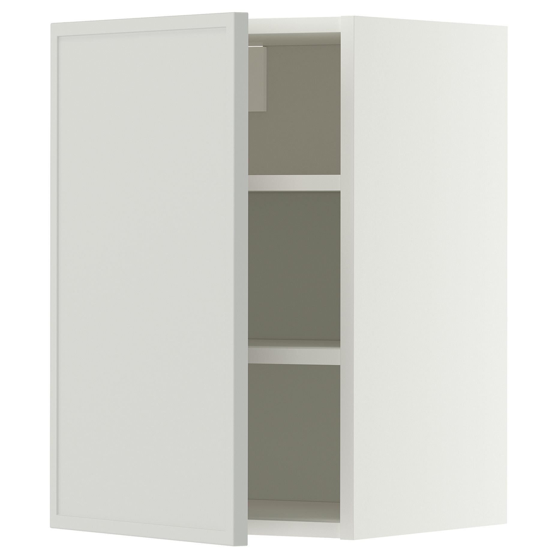 METOD, wall cabinet with shelves, 40x60 cm, 696.054.98