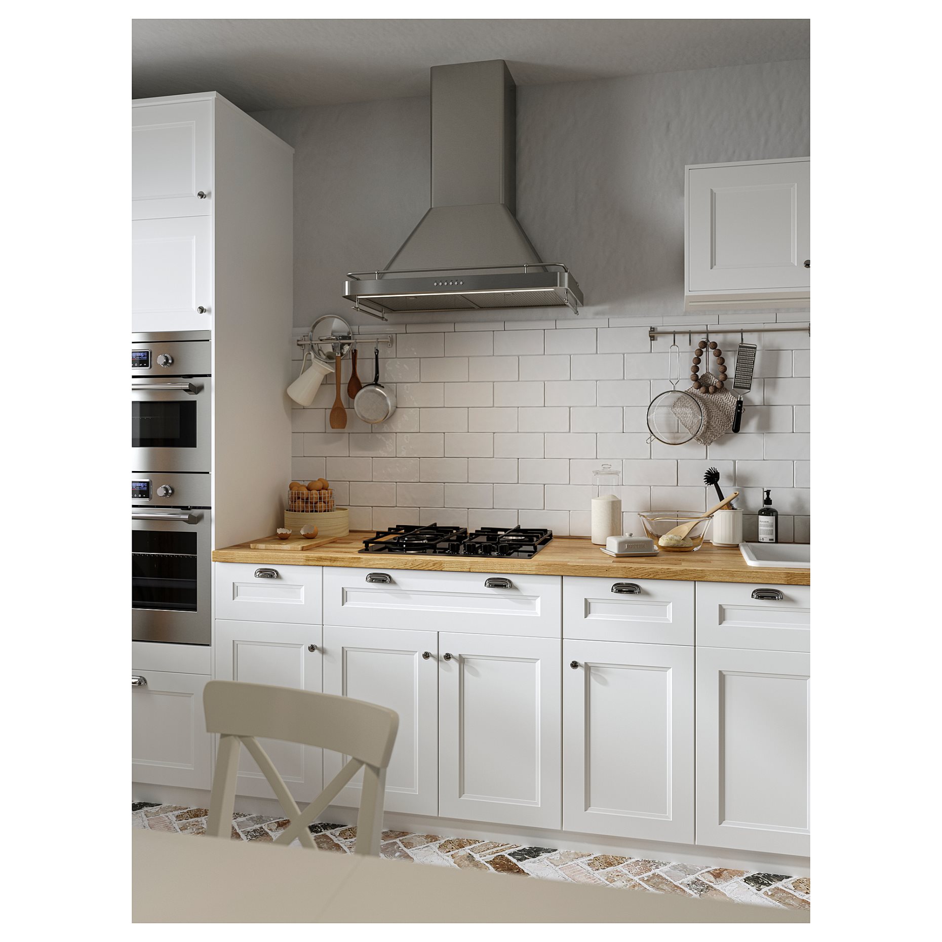 KARLBY, πάγκος κουζίνας, 186x3.8 cm, 703.351.89