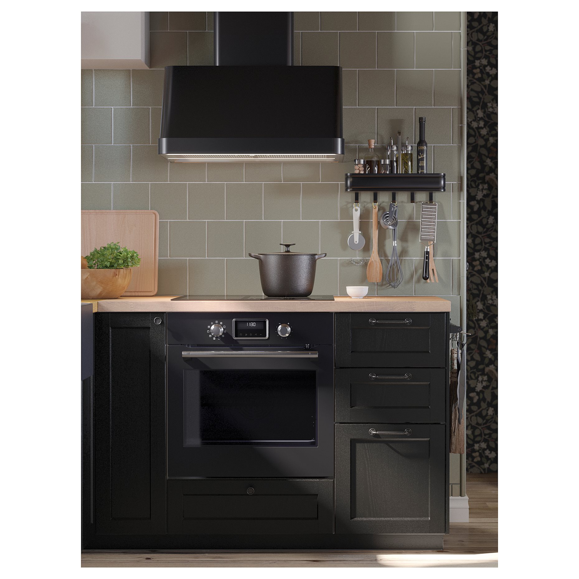 KARLBY, πάγκος κουζίνας, 186x3.8 cm, 703.351.89