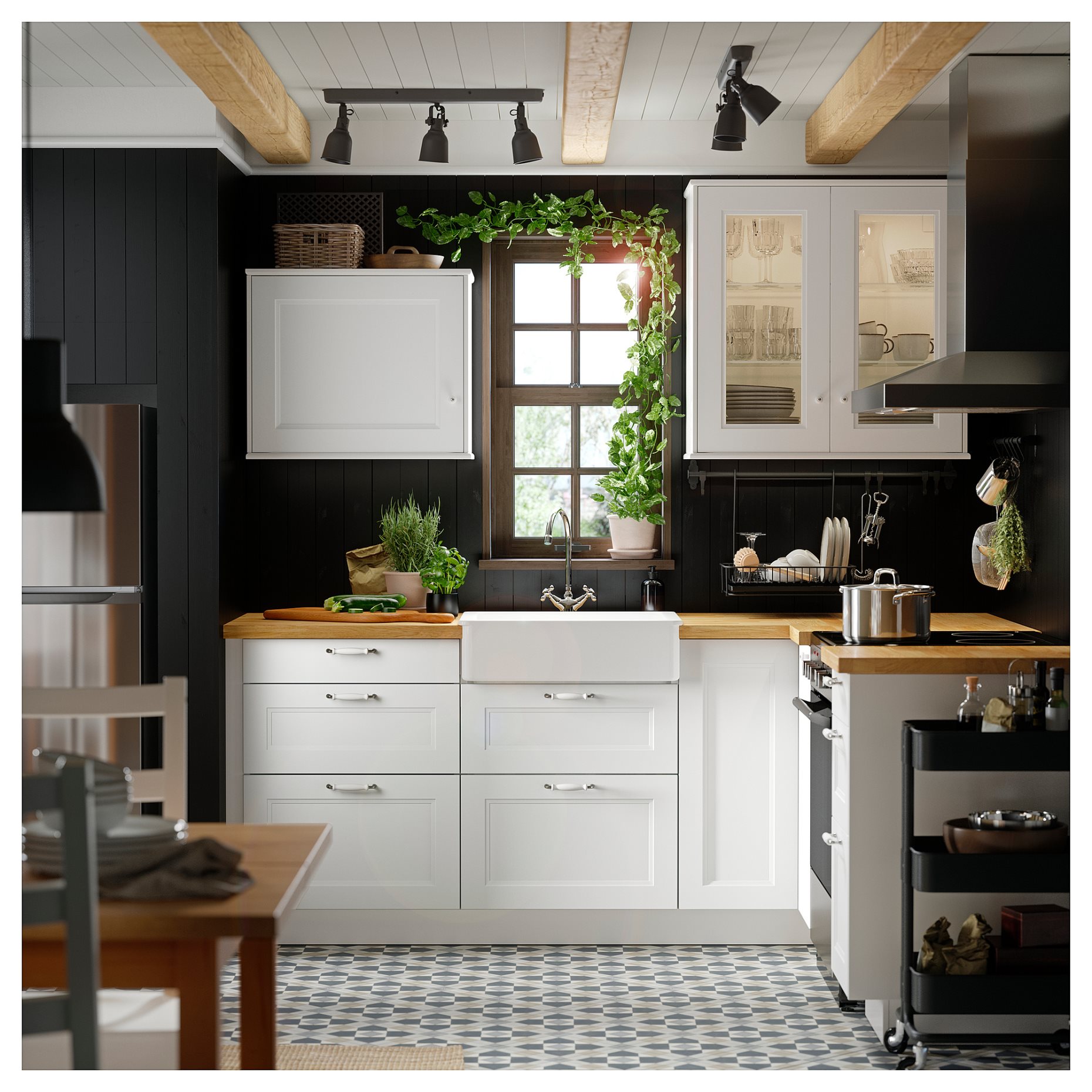 KARLBY, πάγκος κουζίνας, 186x3.8 cm, 703.351.89