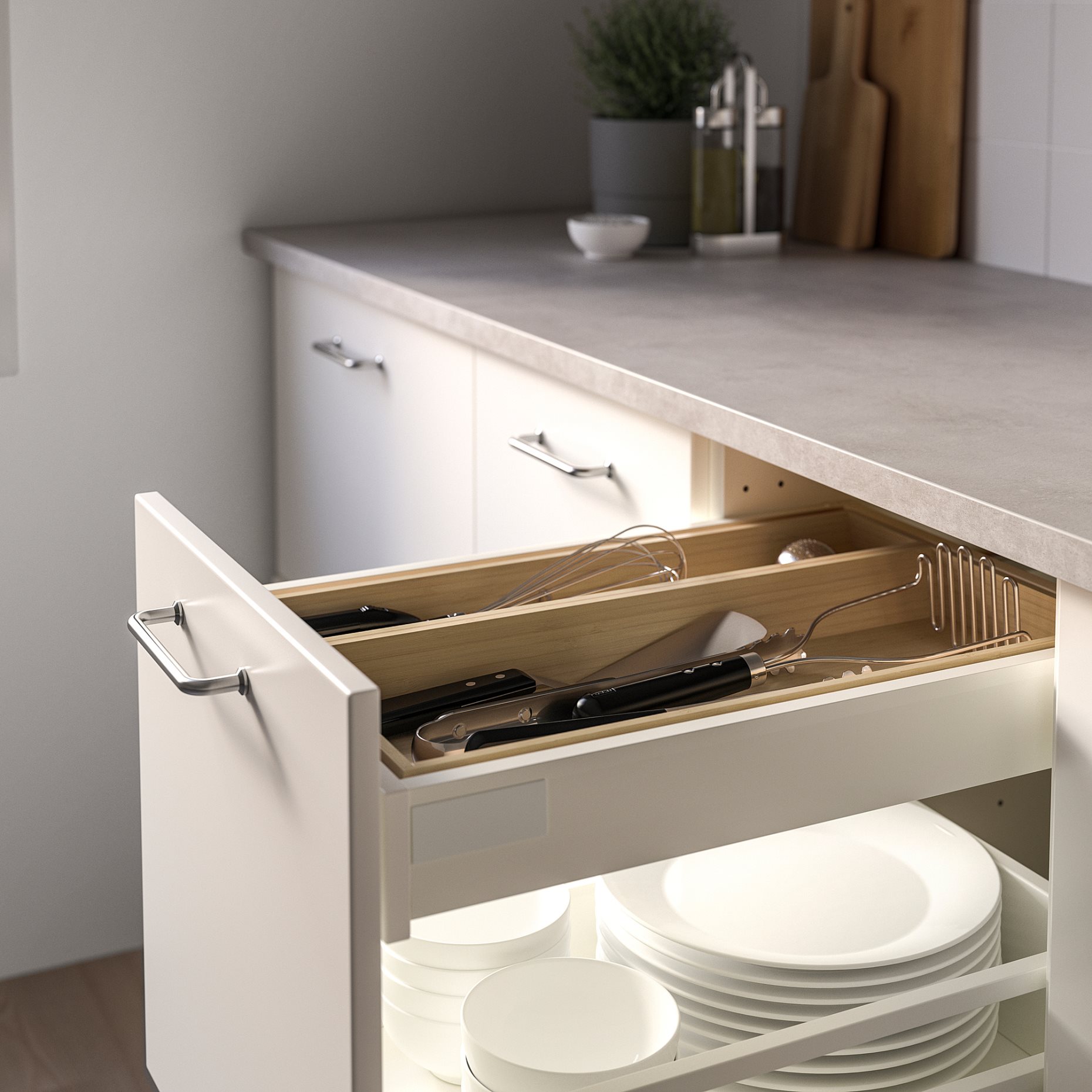 UPPDATERA, θήκη εργαλείων κουζίνας, 20x50 cm, 704.599.76